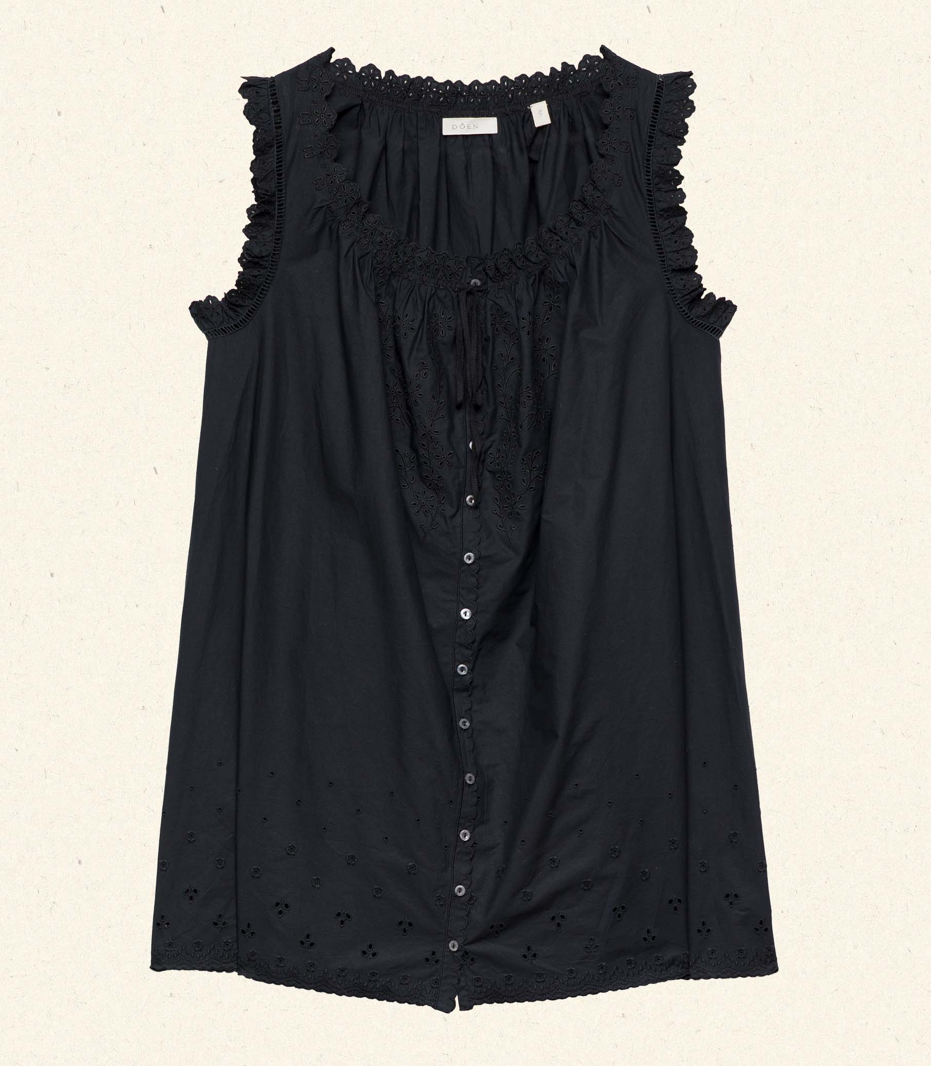 NESSIE DRESS -- BLACK view 6