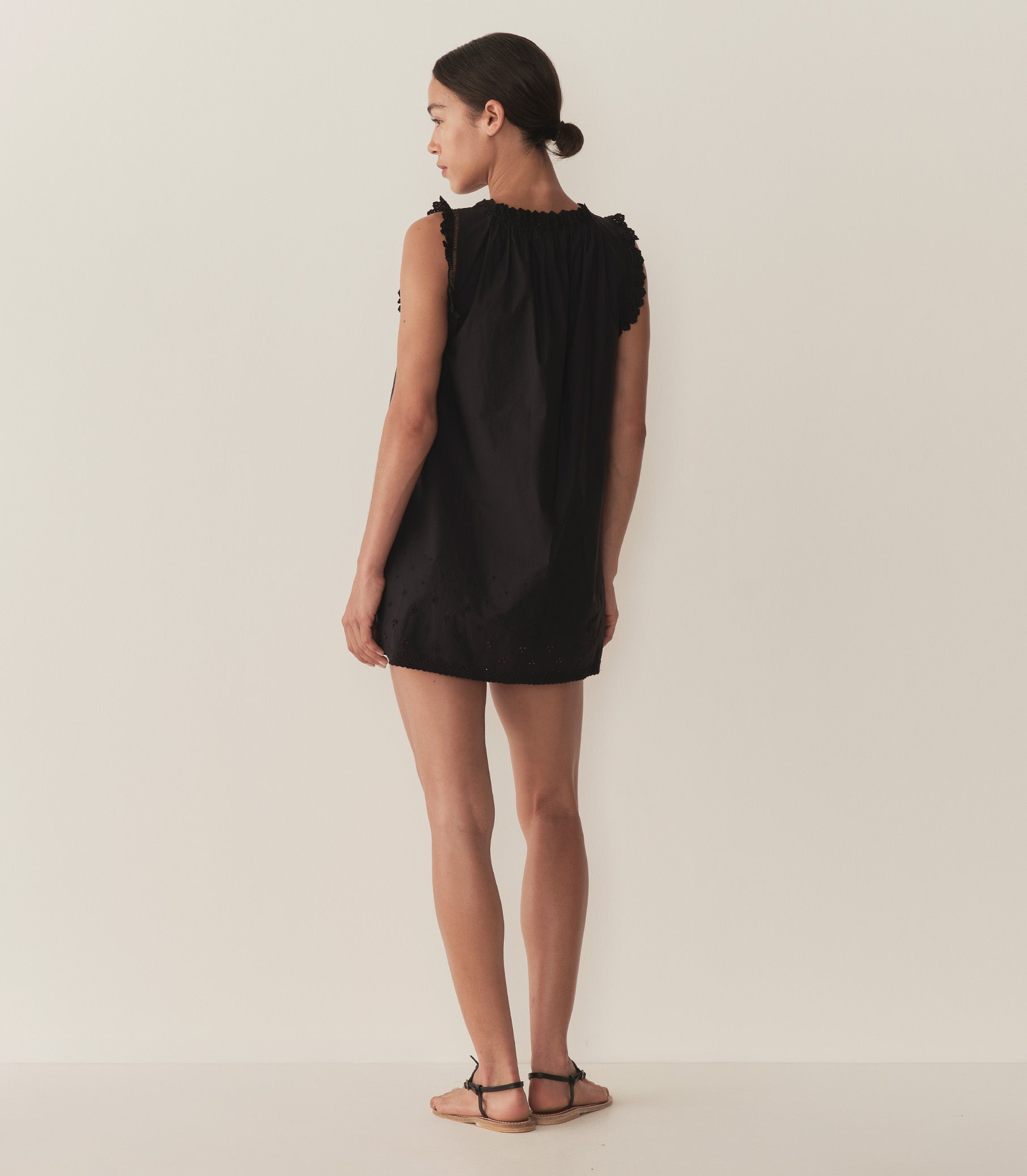 NESSIE DRESS -- BLACK view 4