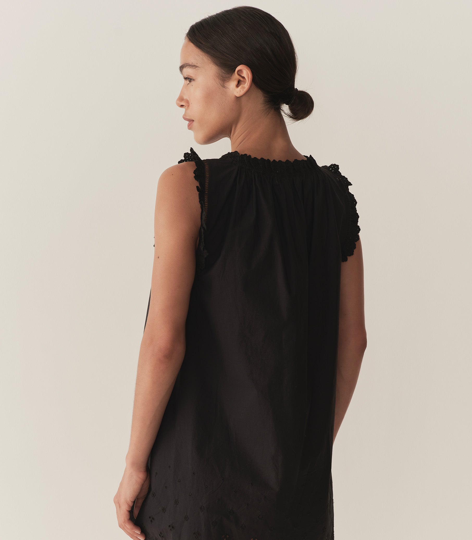 NESSIE DRESS -- BLACK view 5