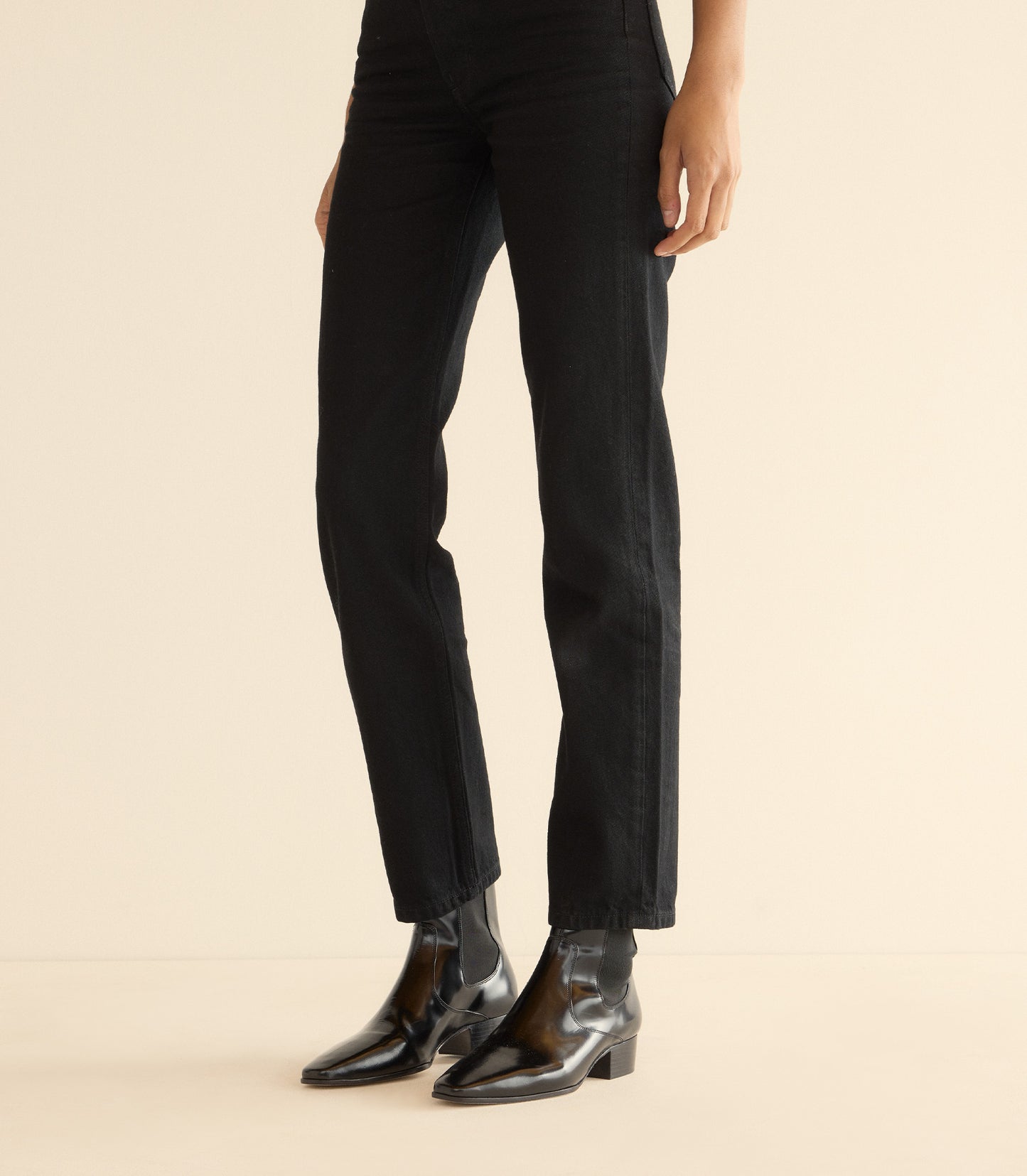 NORMANDY BOOT -- BLACK BOX CALF