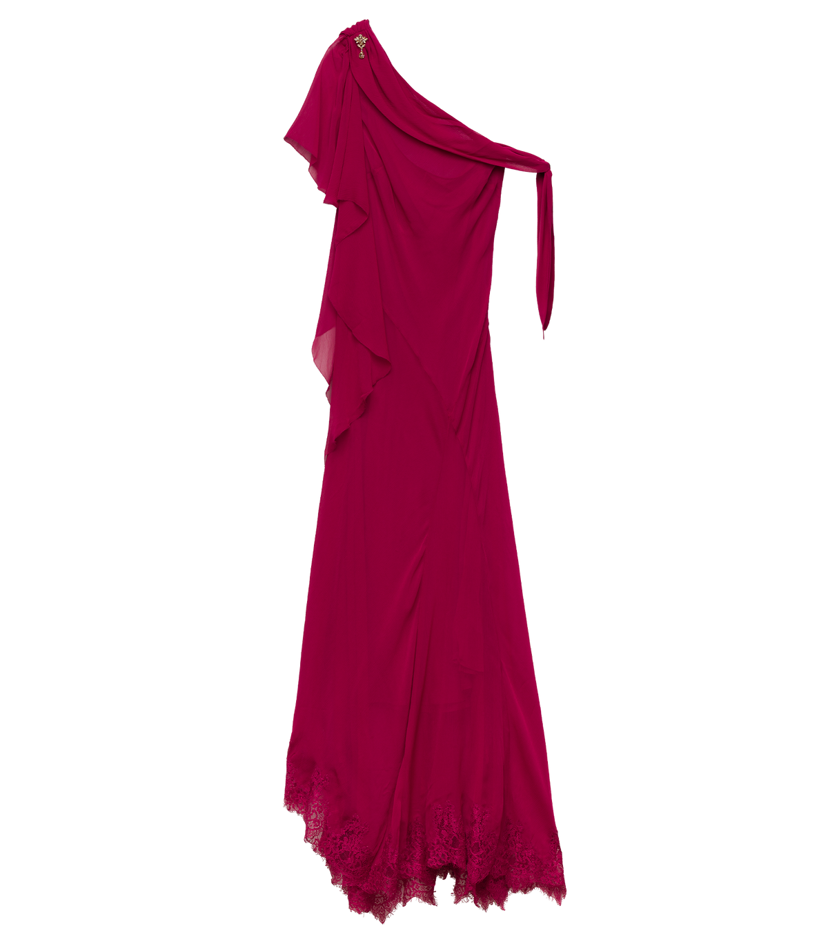 ODESSA DRESS -- RED SNAPDRAGON