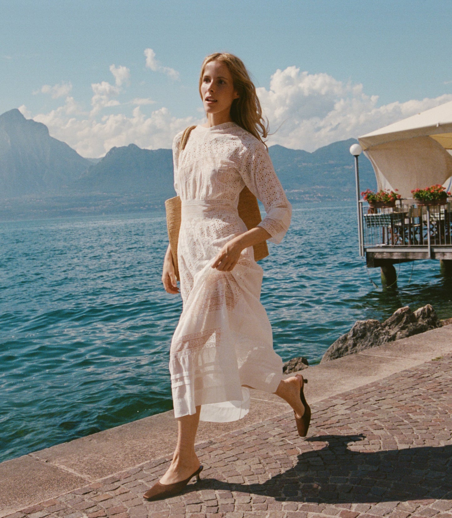 ORELIE DRESS -- SALT