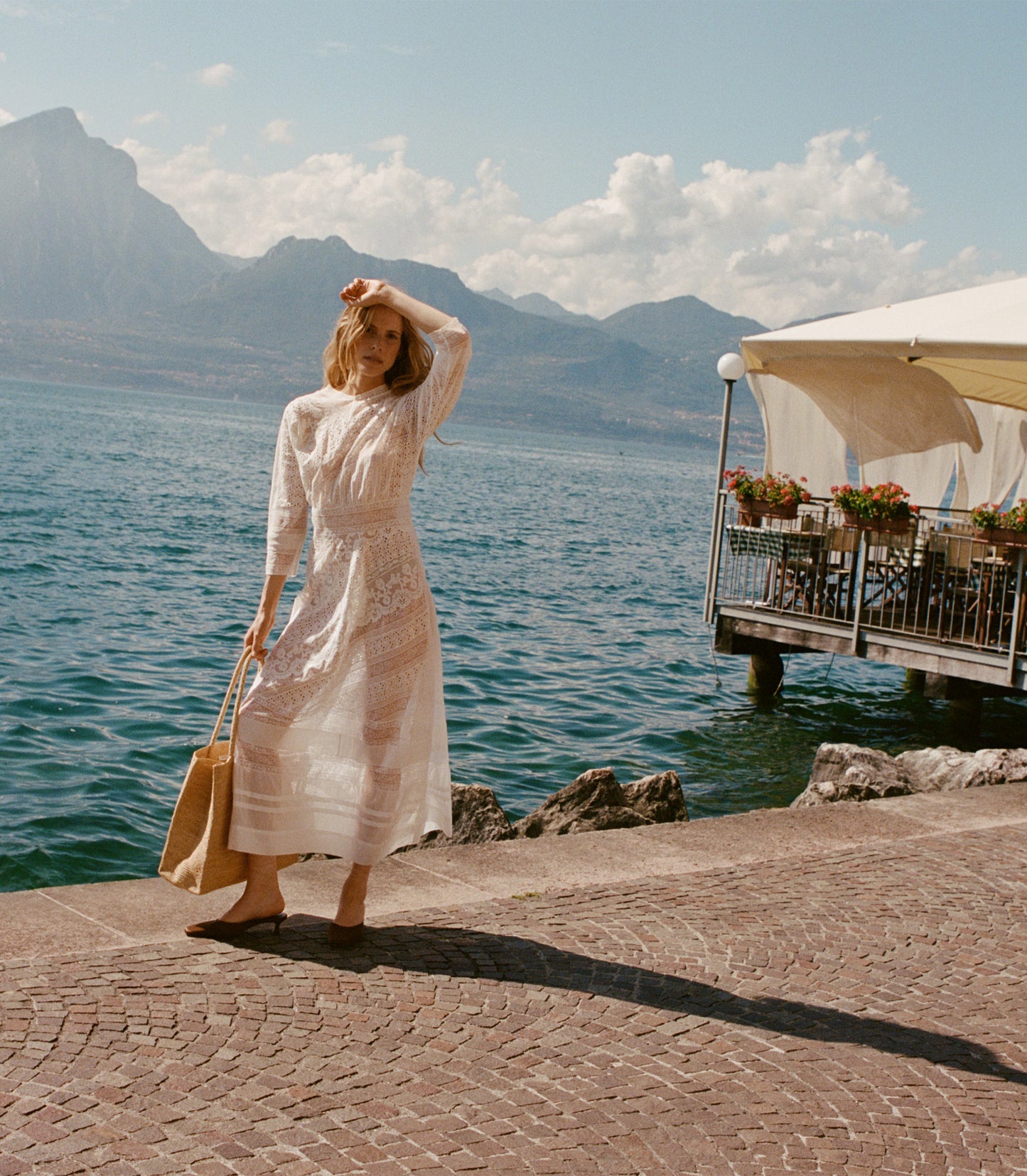 ORELIE DRESS -- SALT