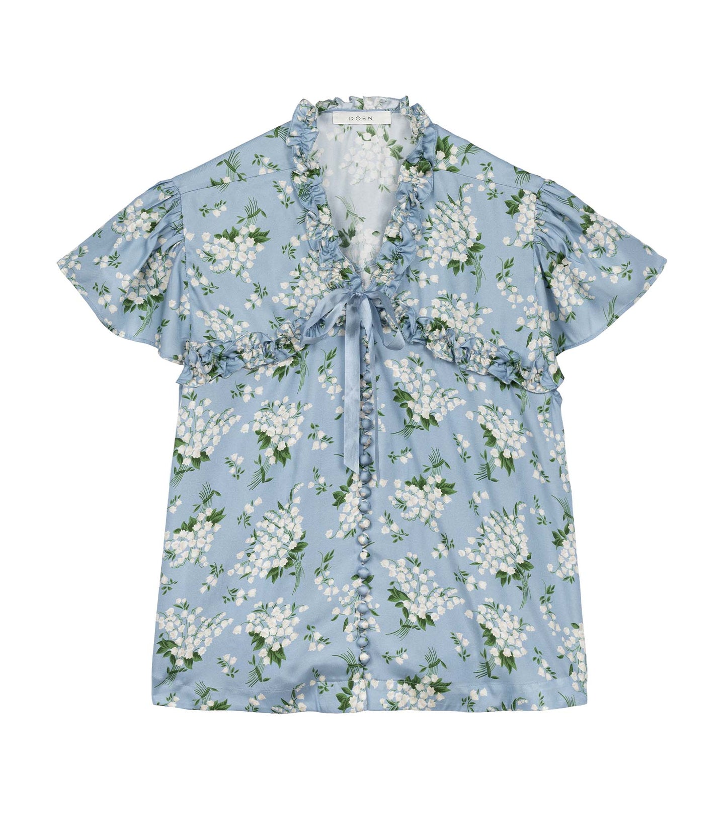 HMD -- OPALINE TOP -- SKY MAY BELL FLORAL