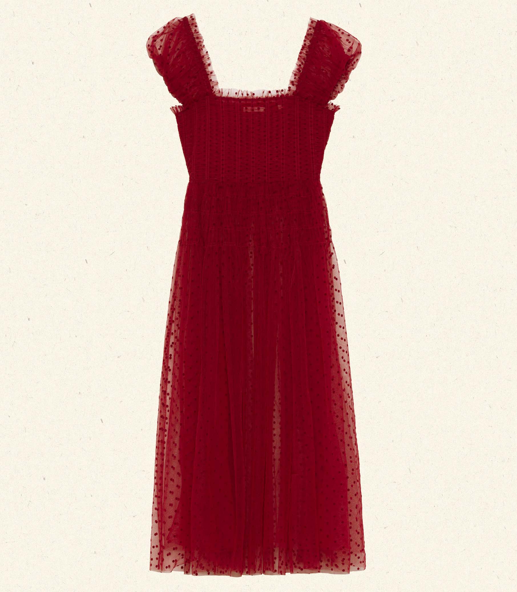 PAMELINA DRESS -- ROSSO view 9