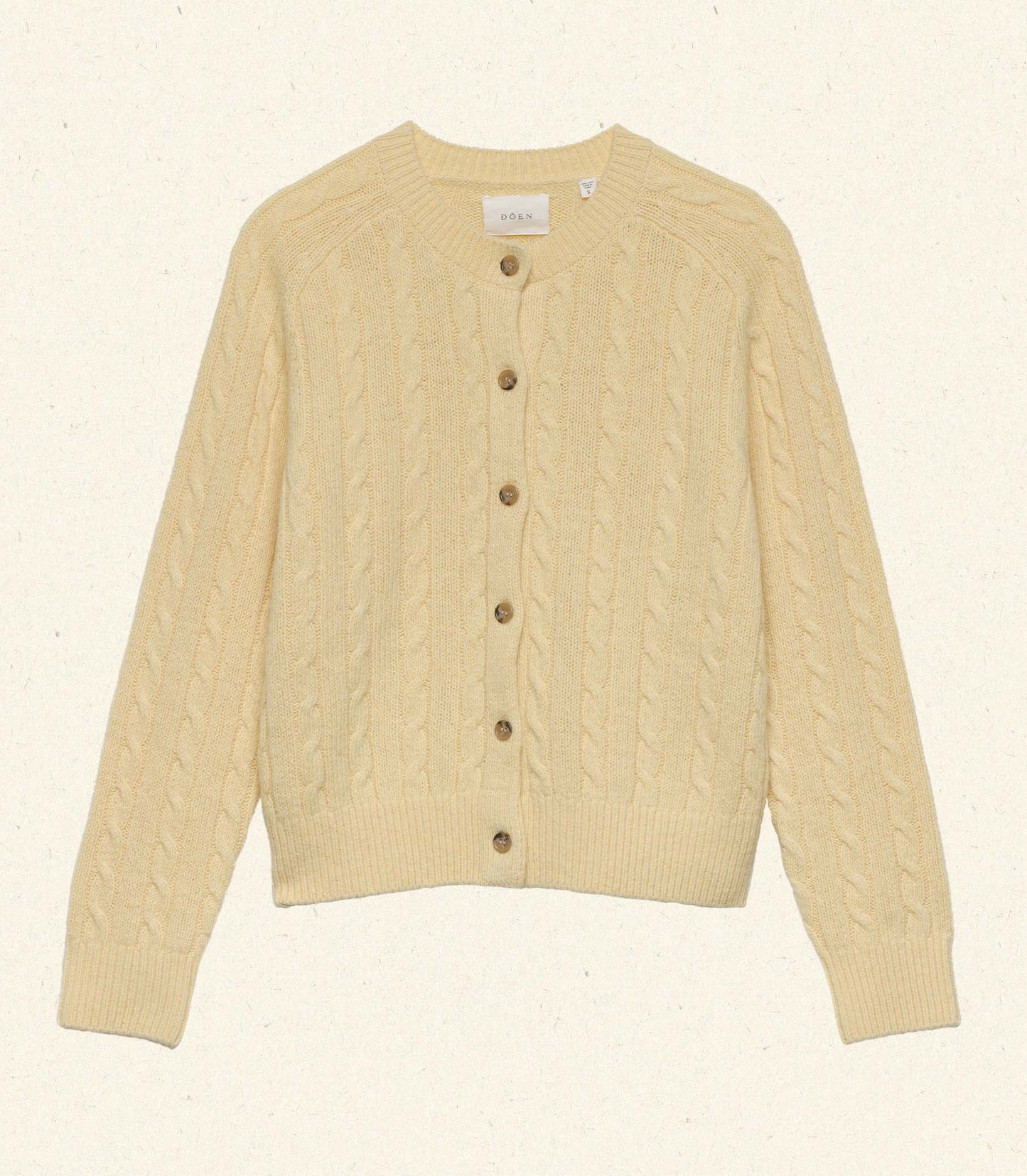 HMD -- PENROSE CARDIGAN -- LEMON CHIFFON