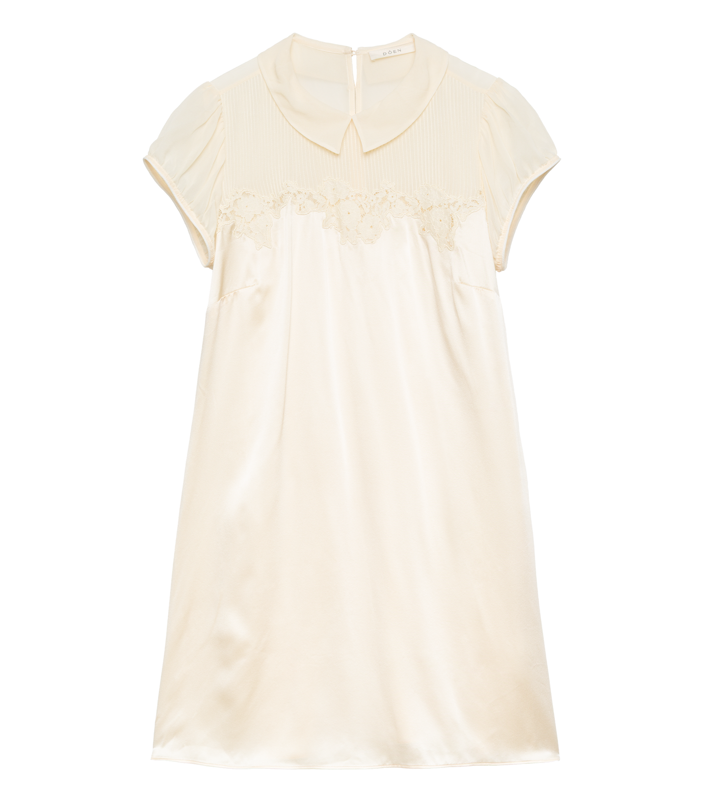 PERLE DRESS -- VANILLA