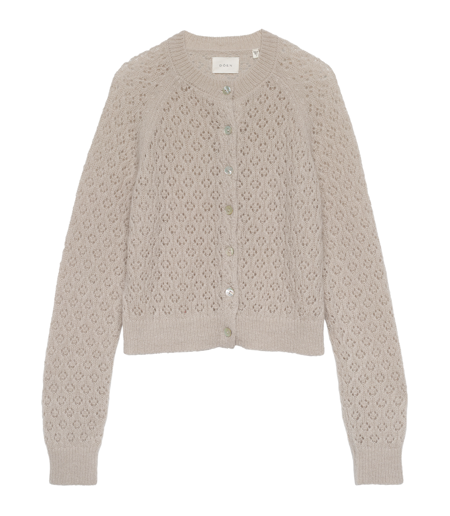 PETRA POINTELLE CARDIGAN -- FEATHERSTONE