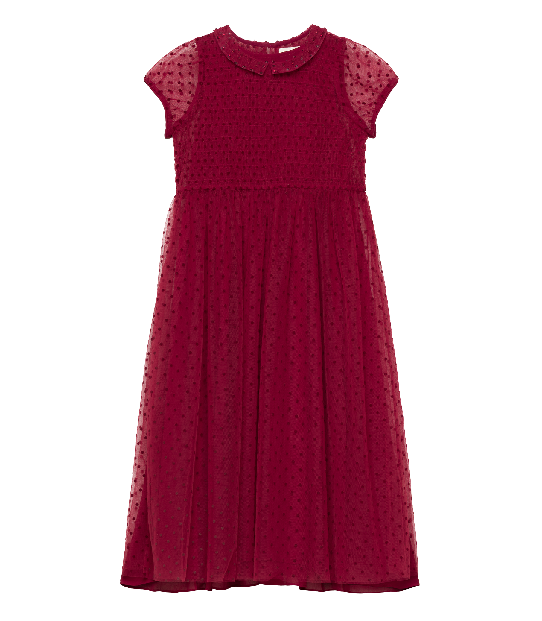 PHANIE DRESS -- ROSSO view 6