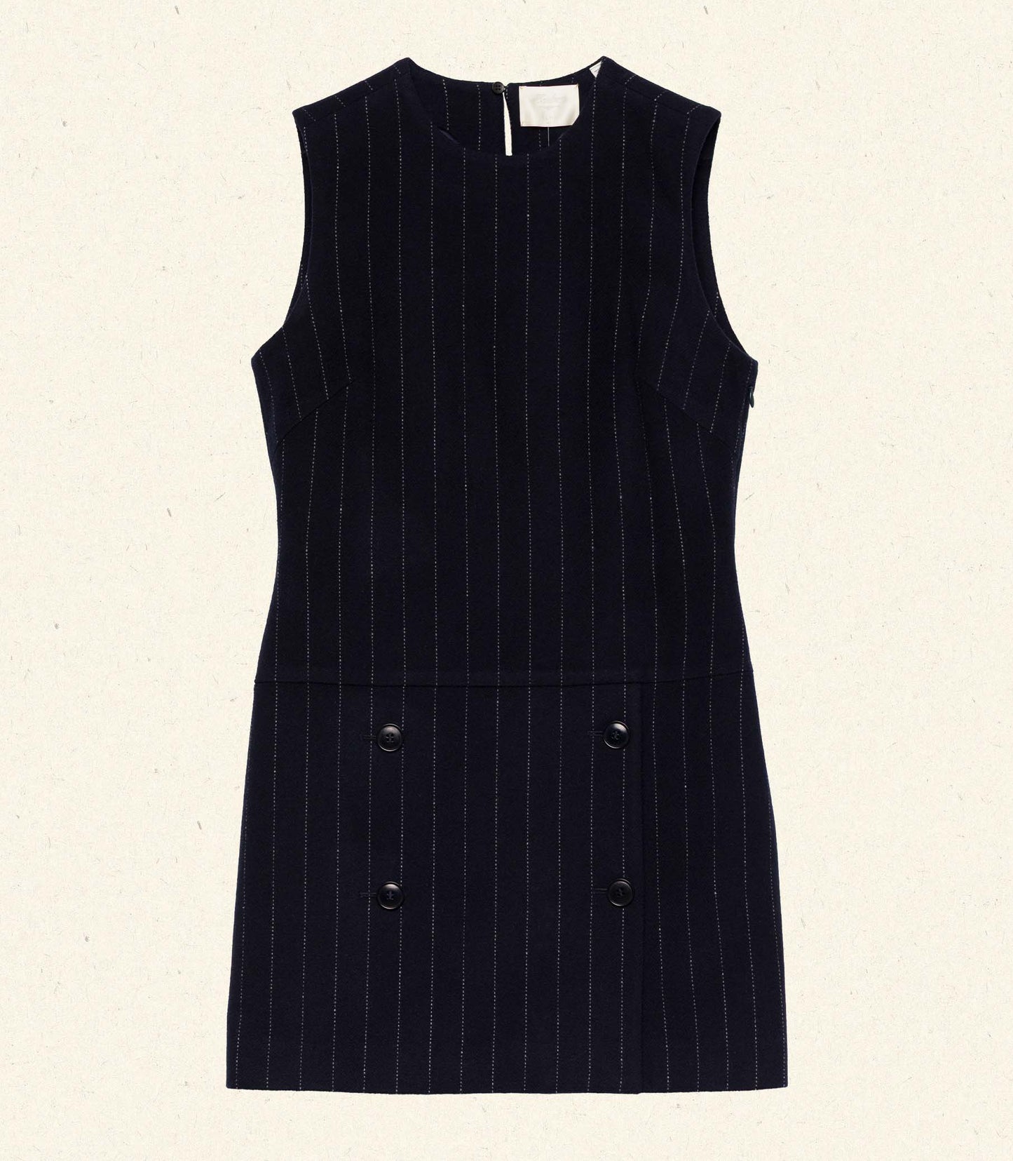 POLLY DRESS -- MARIANNE PINSTRIPE