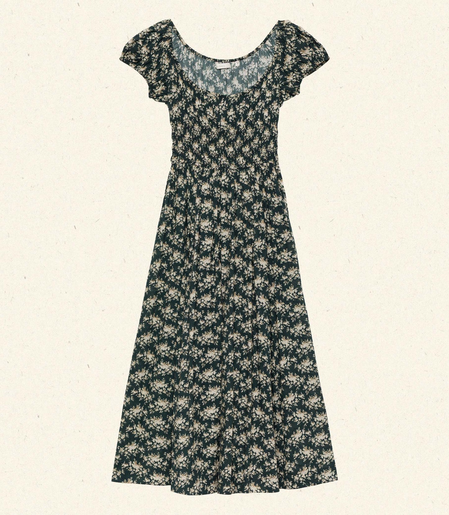 QUINLEY DRESS -- NOIR ROSIER FLORAL