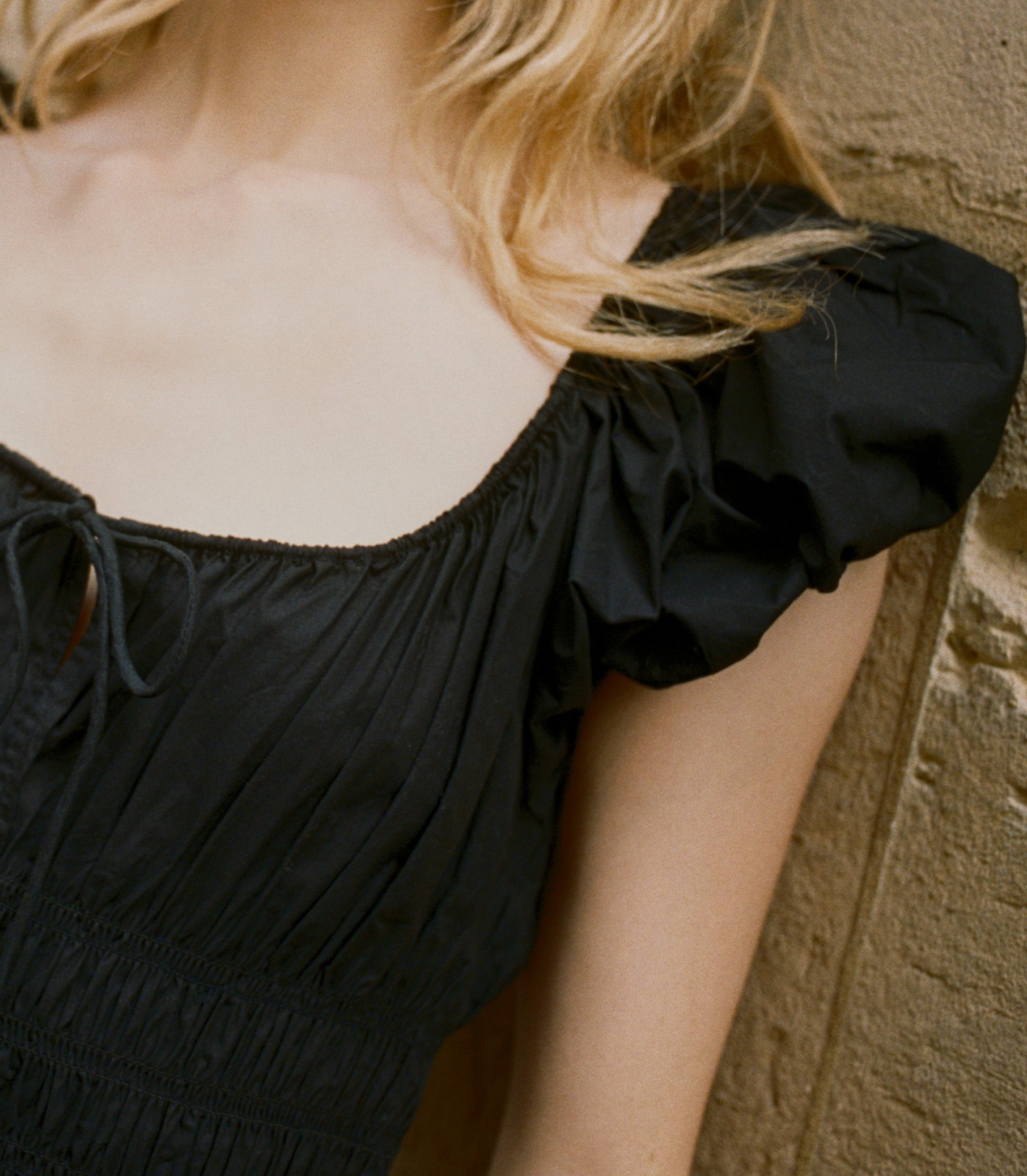 QUINN DRESS -- BLACK view 3