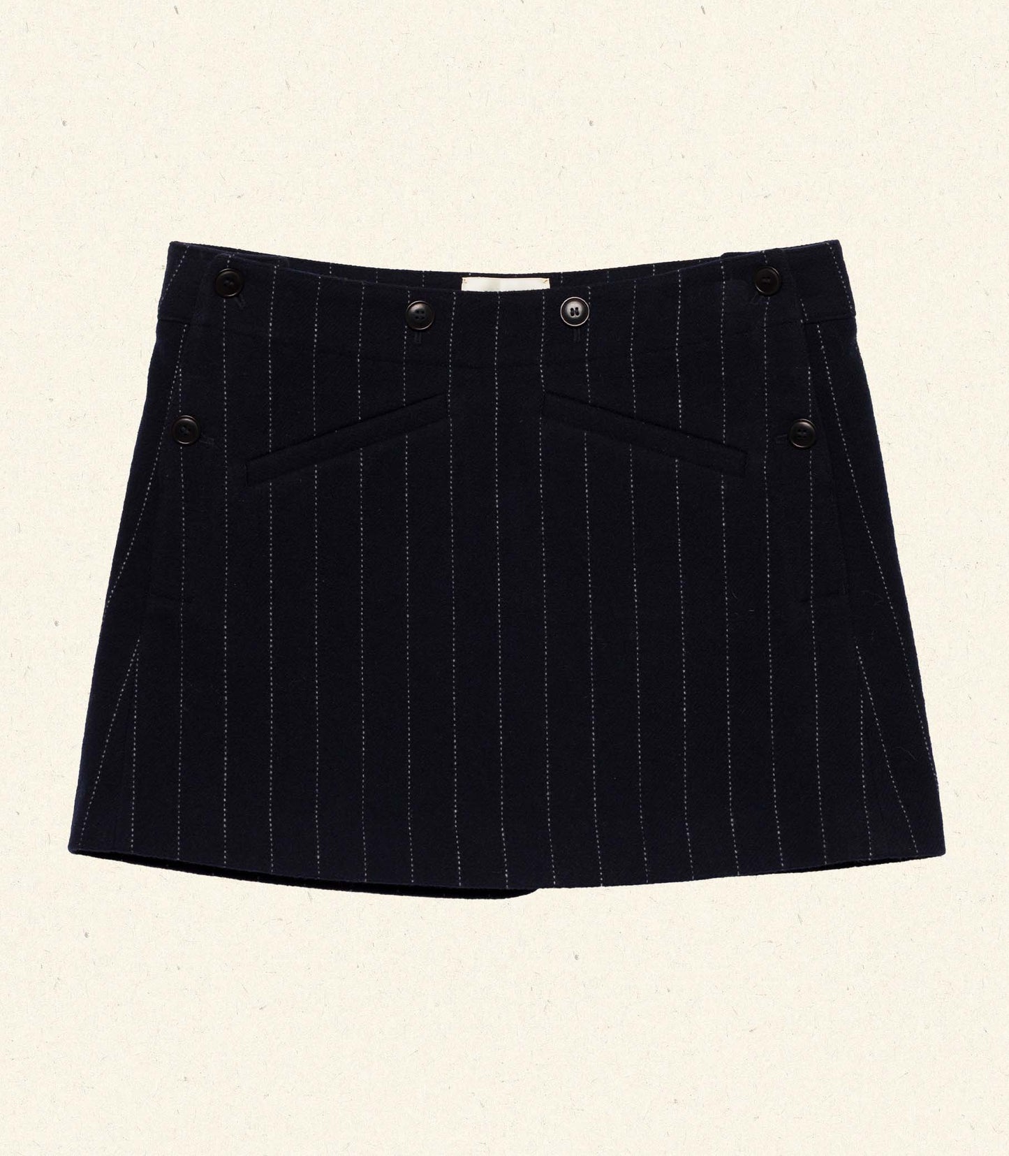 RAINA SKIRT -- MARIANNE PINSTRIPE