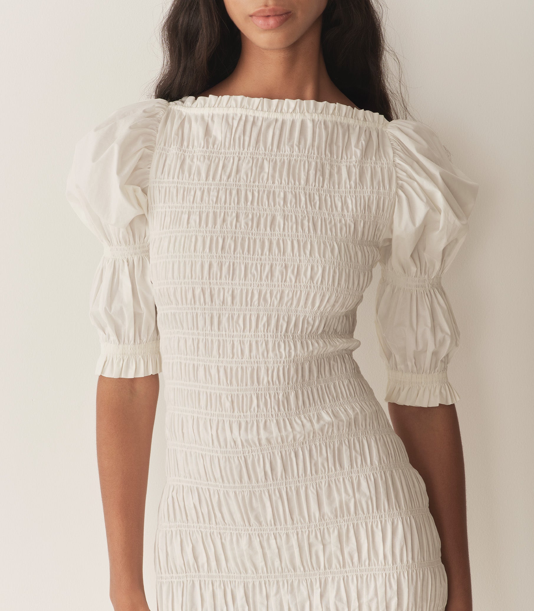 RAQUELLA DRESS -- SALT view 2