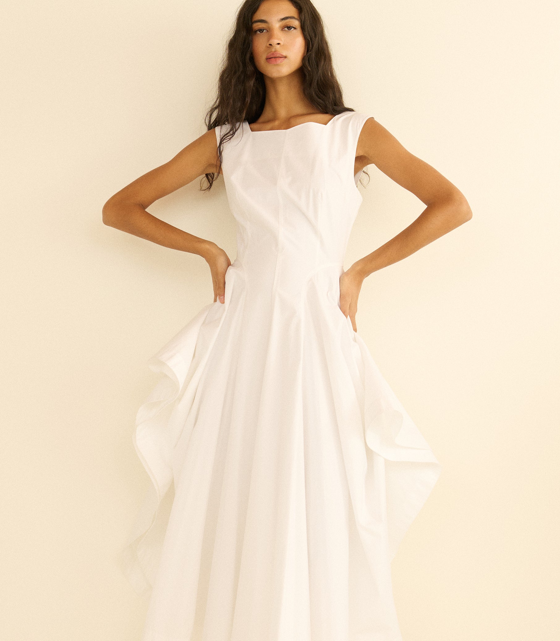 Rivière Dress - Salt