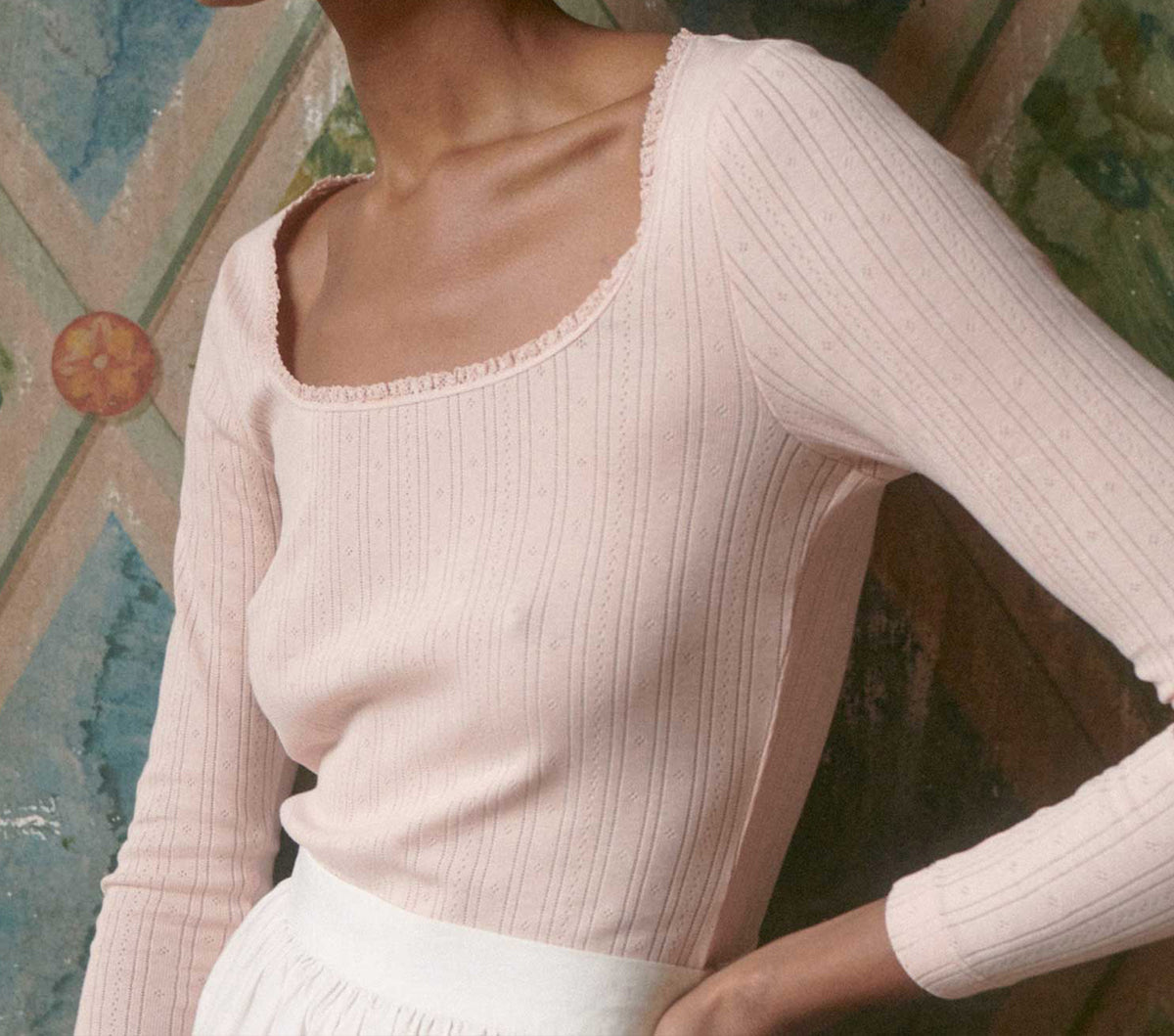 HMD -- ROMY TEE -- BLUSH