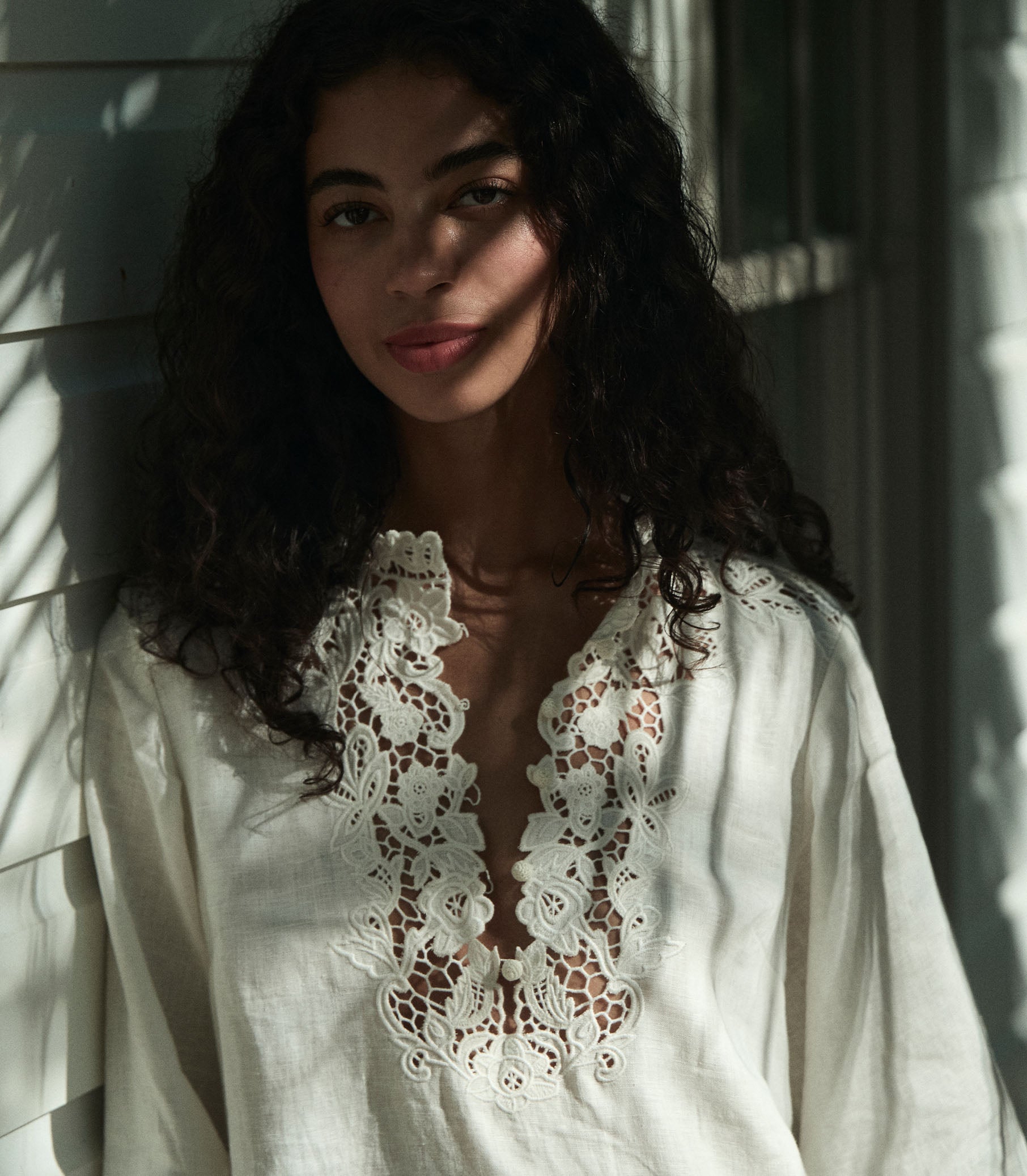 ROSELIE TUNIC -- SALT view 2
