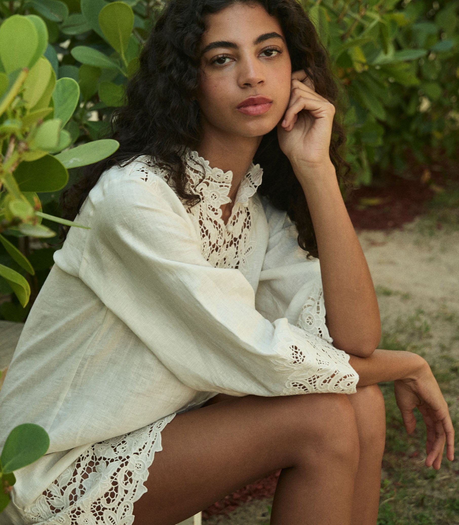 ROSELIE TUNIC -- SALT view 4