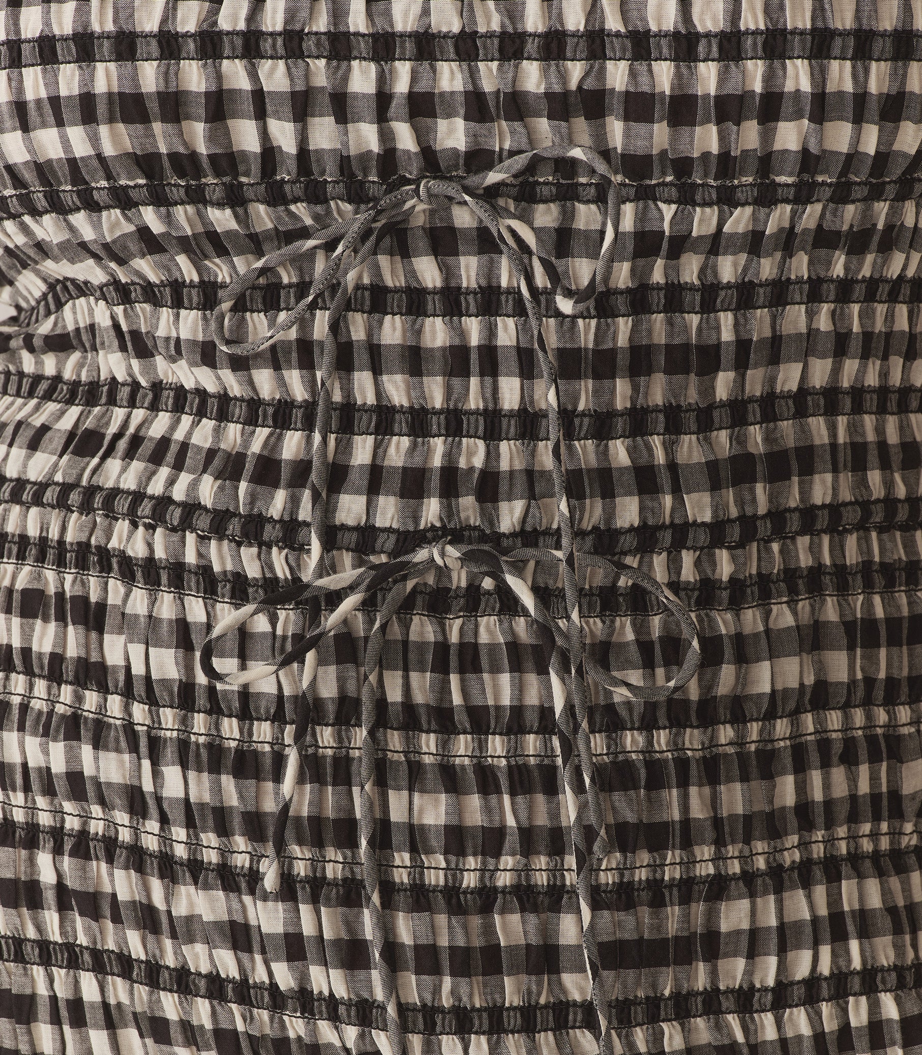 ROSELLA DRESS -- NOIR GRETA GINGHAM view 8