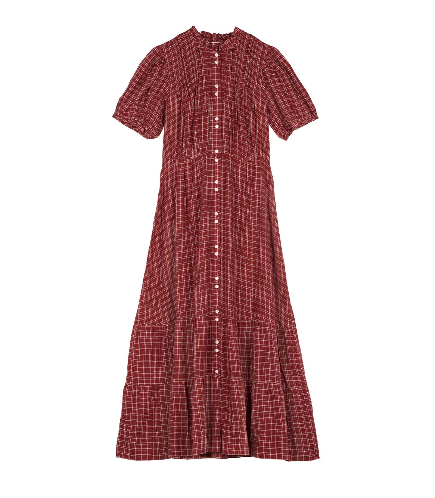 HMD -- REVI DRESS -- ROUGE COTTAGE PLAID