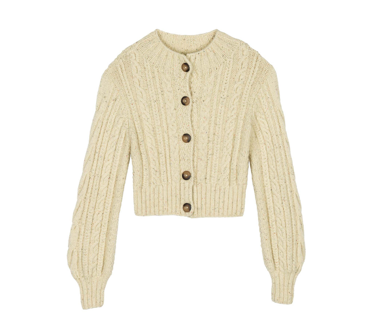 HMD -- CARDIFF CARDIGAN SWEATER -- CREAM