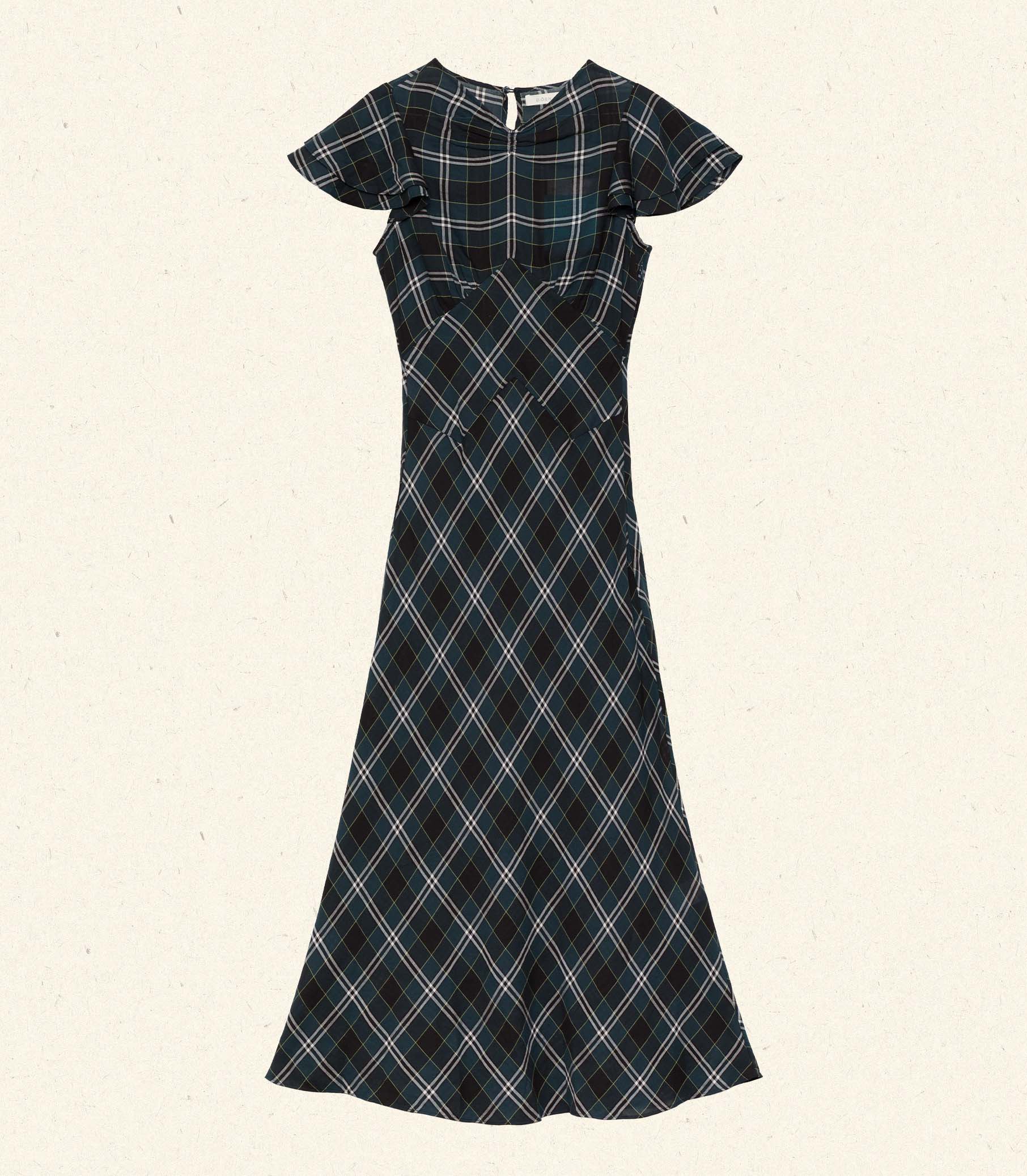 SERAPHINE DRESS -- AMBLE PLAID view 6