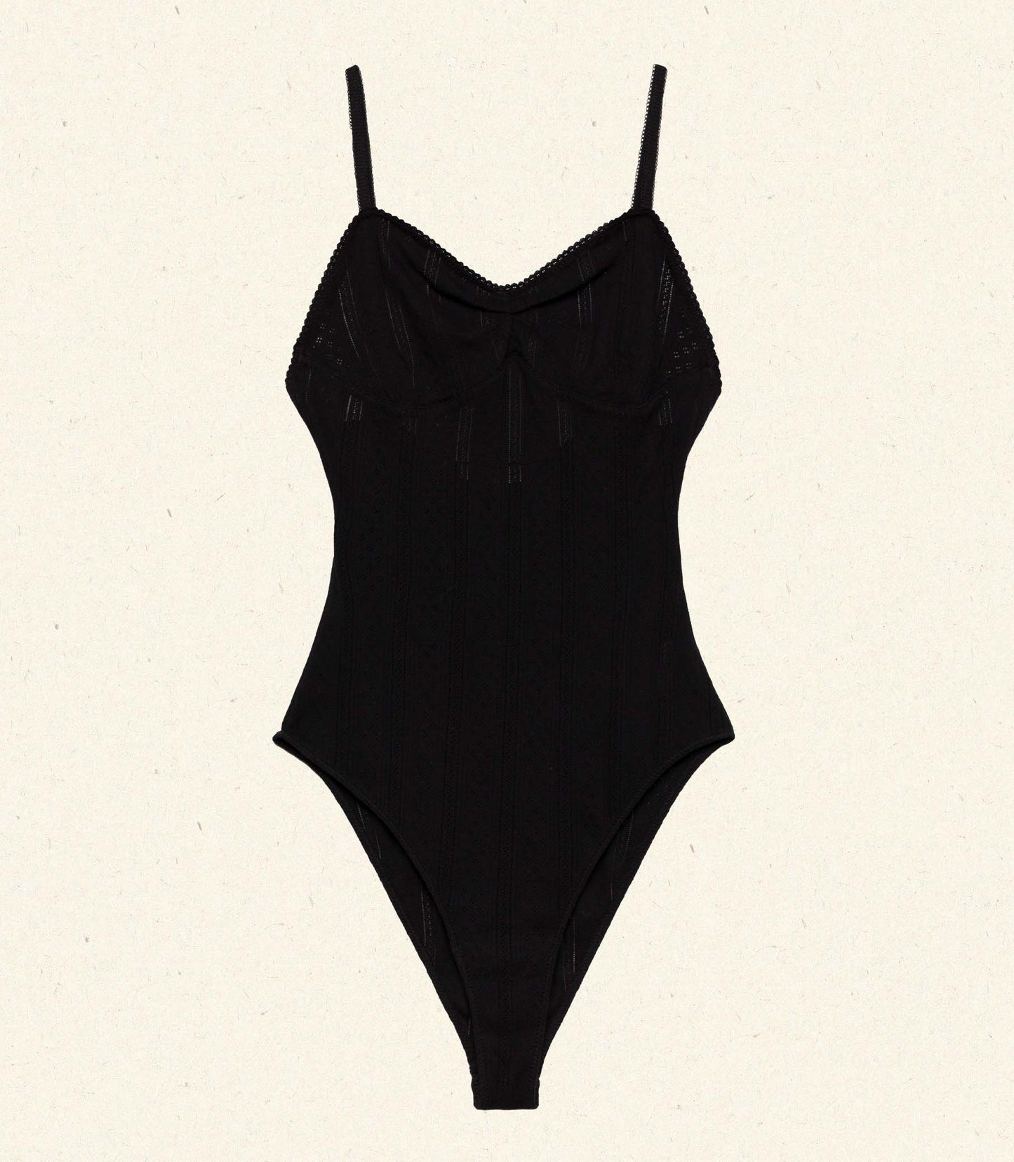 SIGRID BODYSUIT -- BLACK