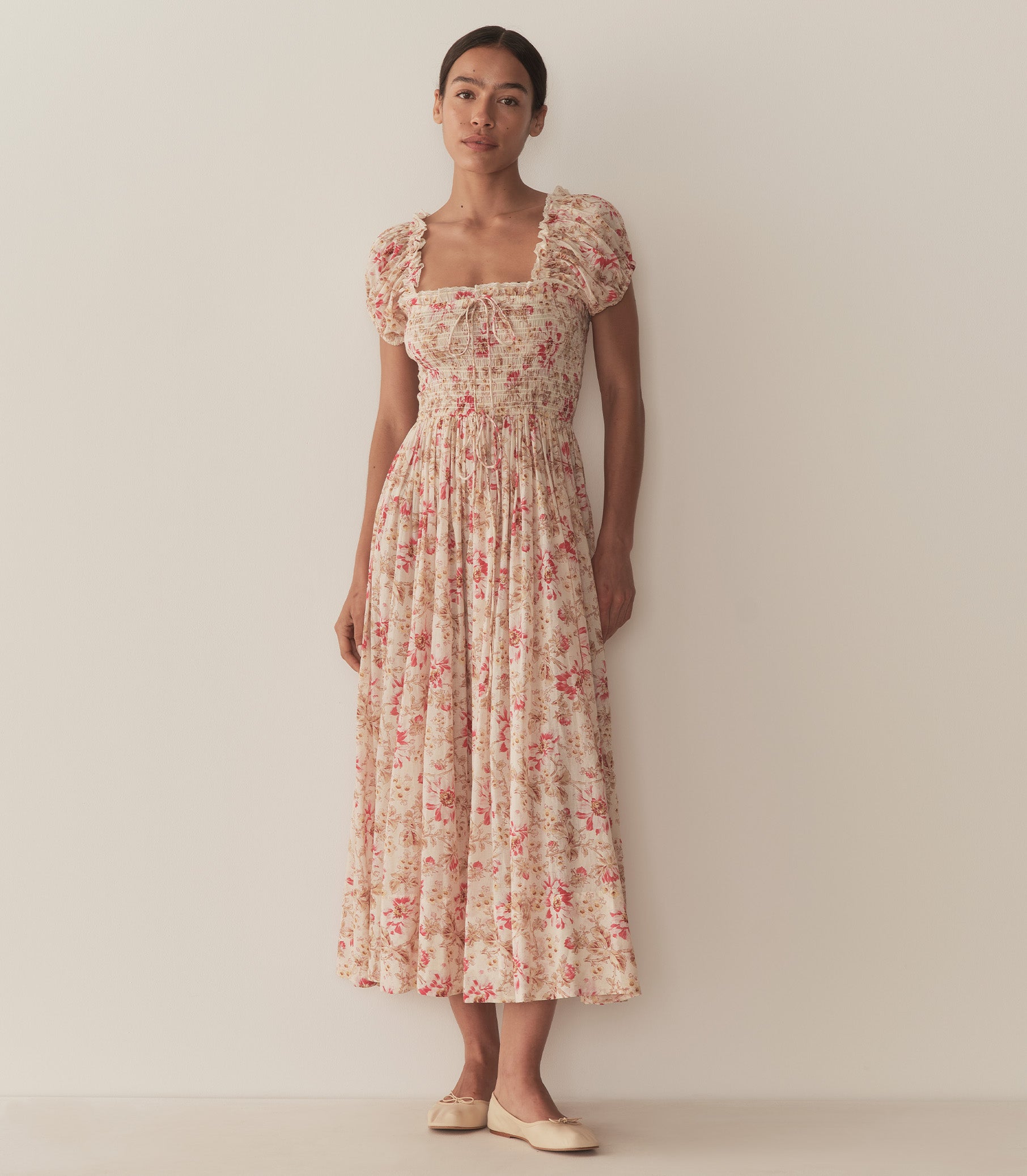 STANZA DRESS -- FLEURS DE PROVENCE view 1