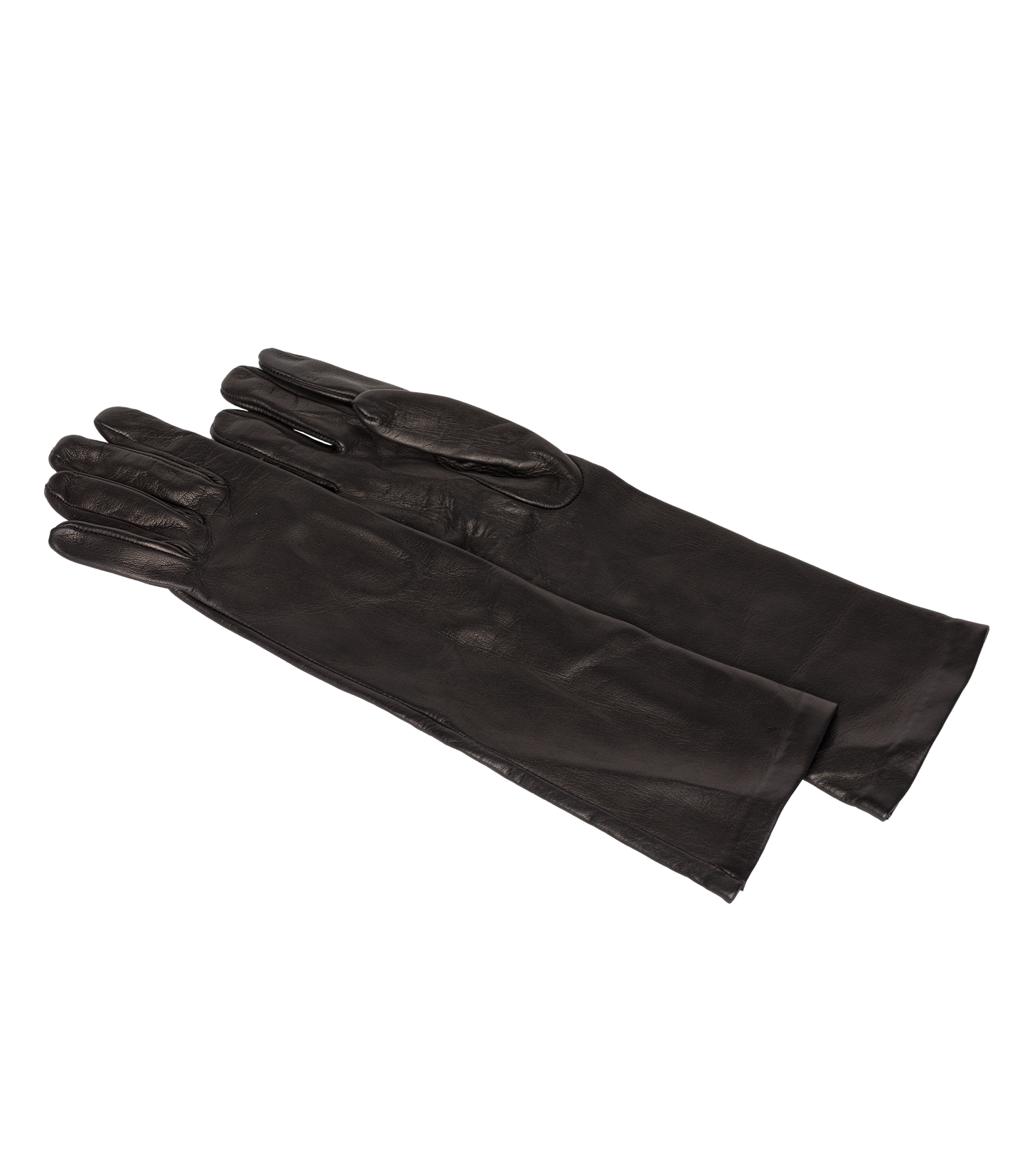 STINE GLOVES -- BLACK LEATHER