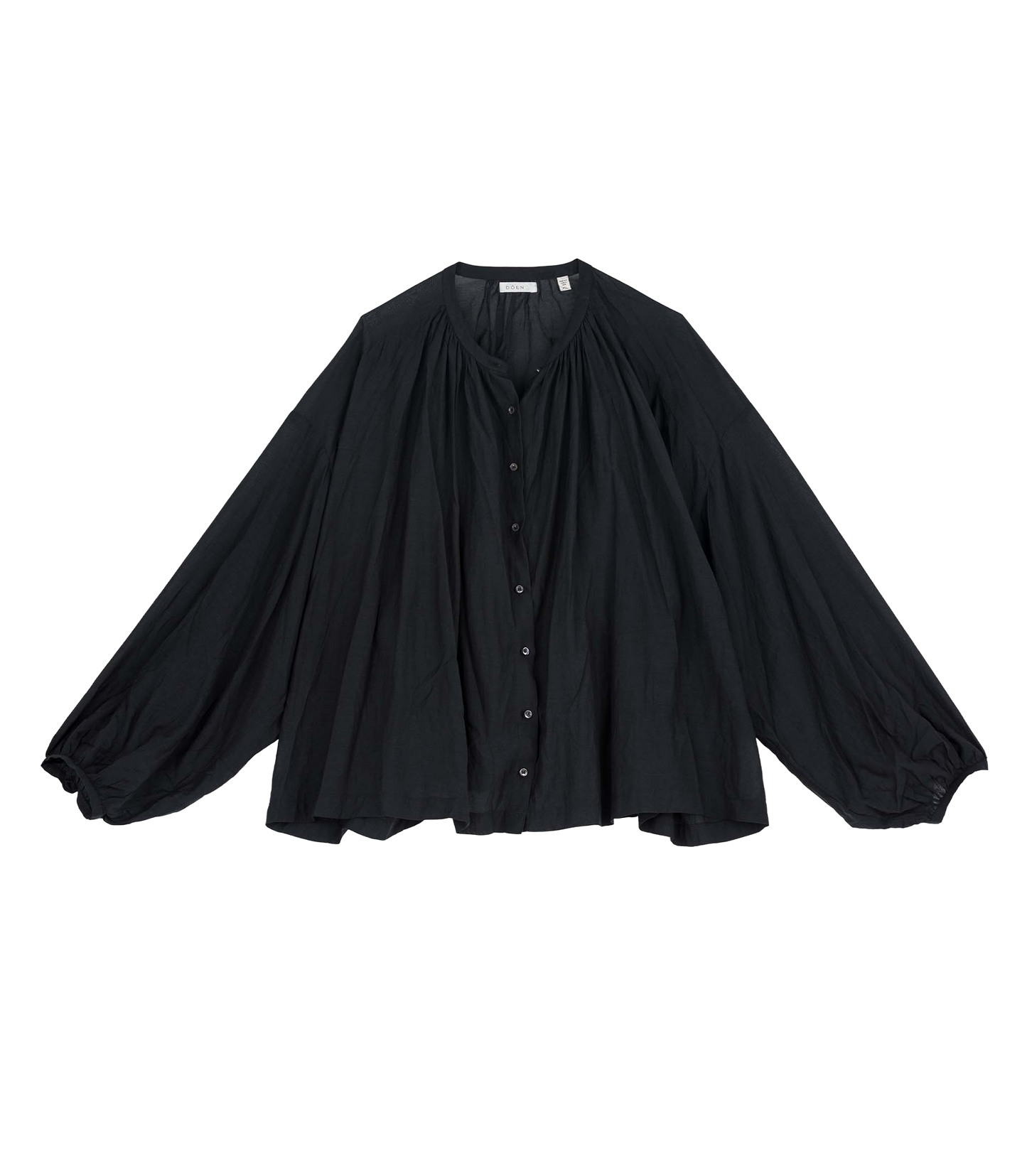 THE JANE BLOUSE -- BLACK