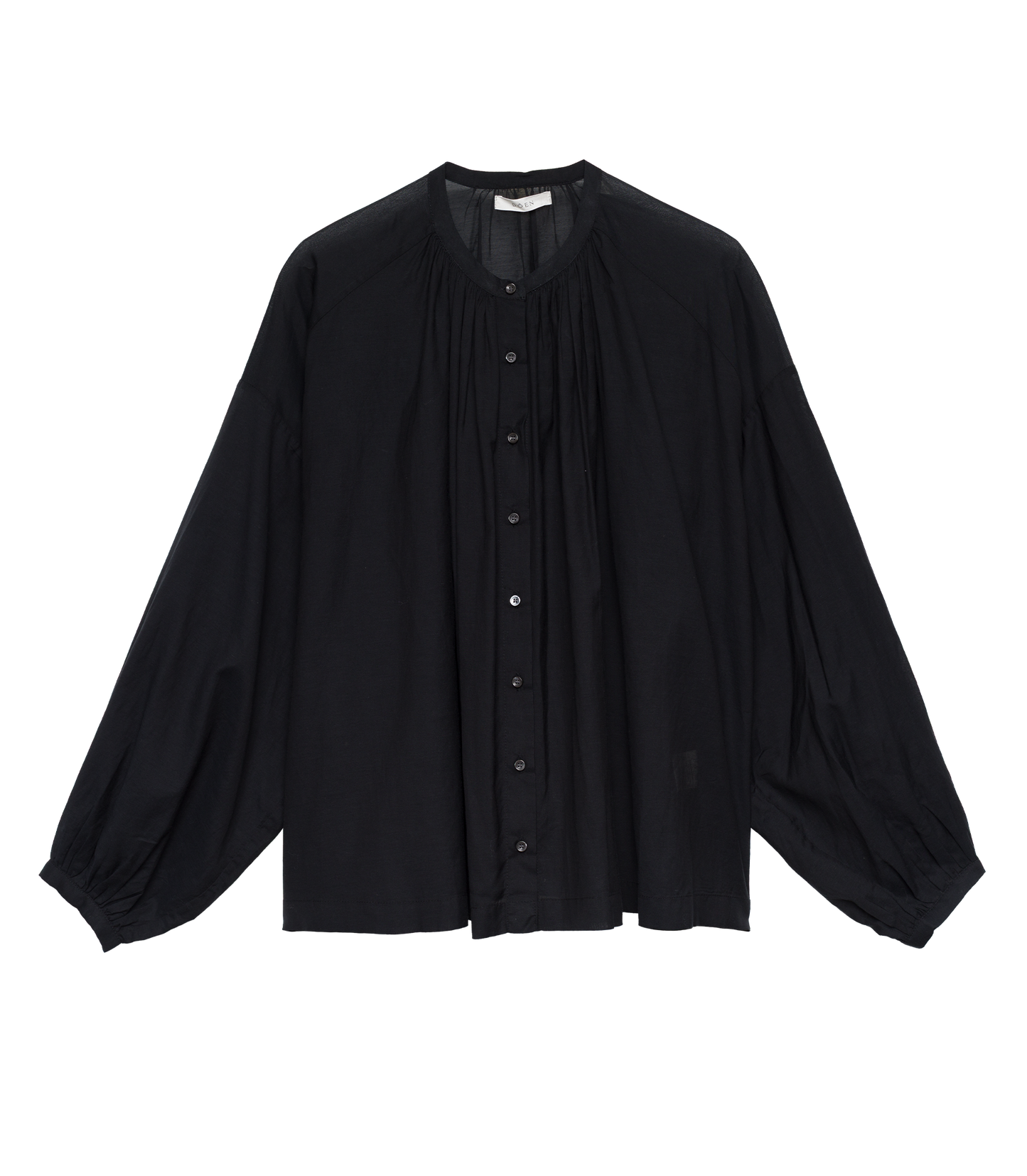THE JANE BLOUSE -- BLACK