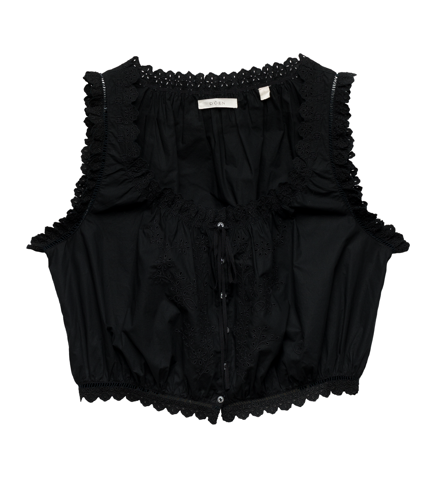 TRAVELER TOP -- BLACK