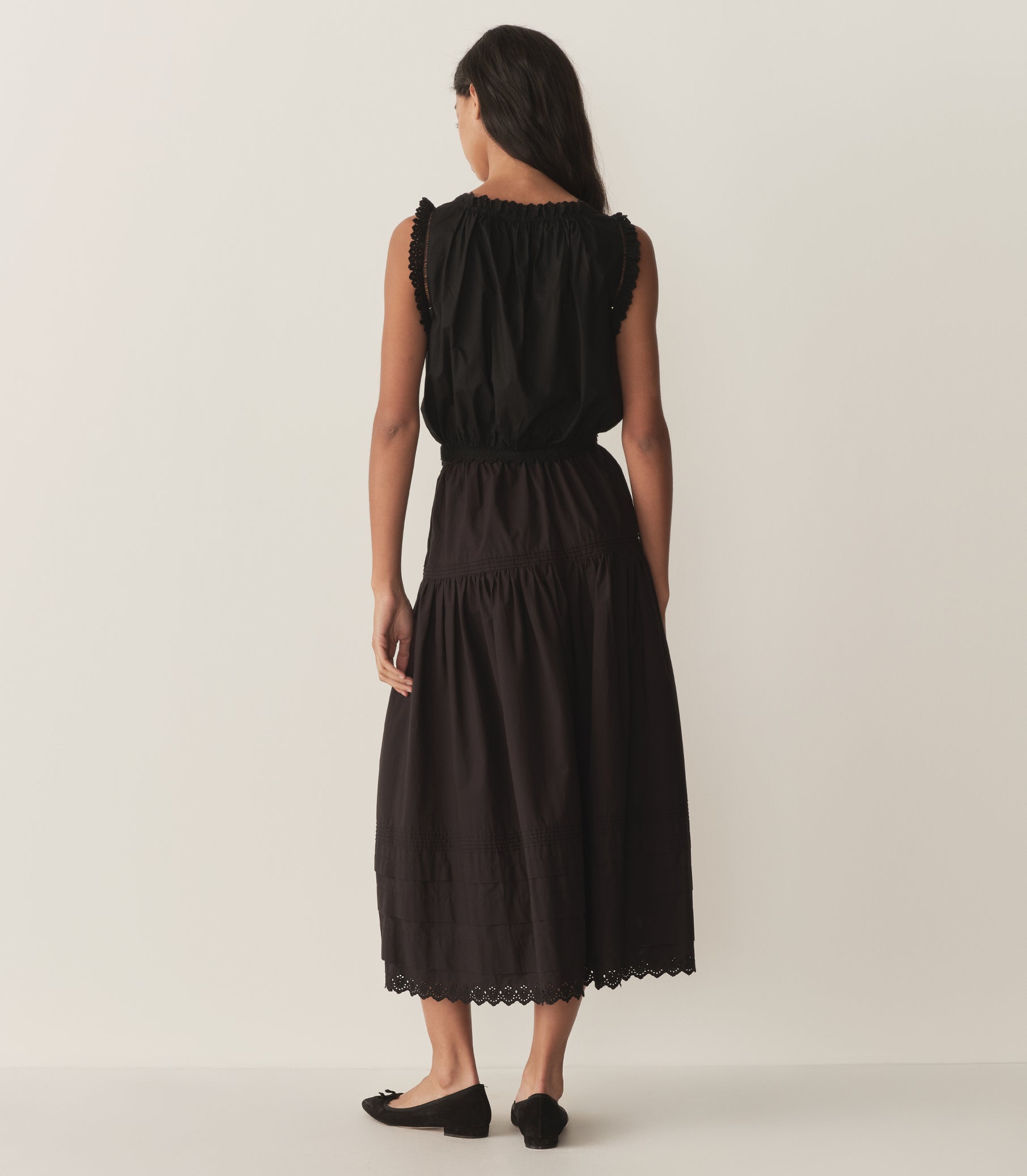 TRAVELER TOP -- BLACK view 6