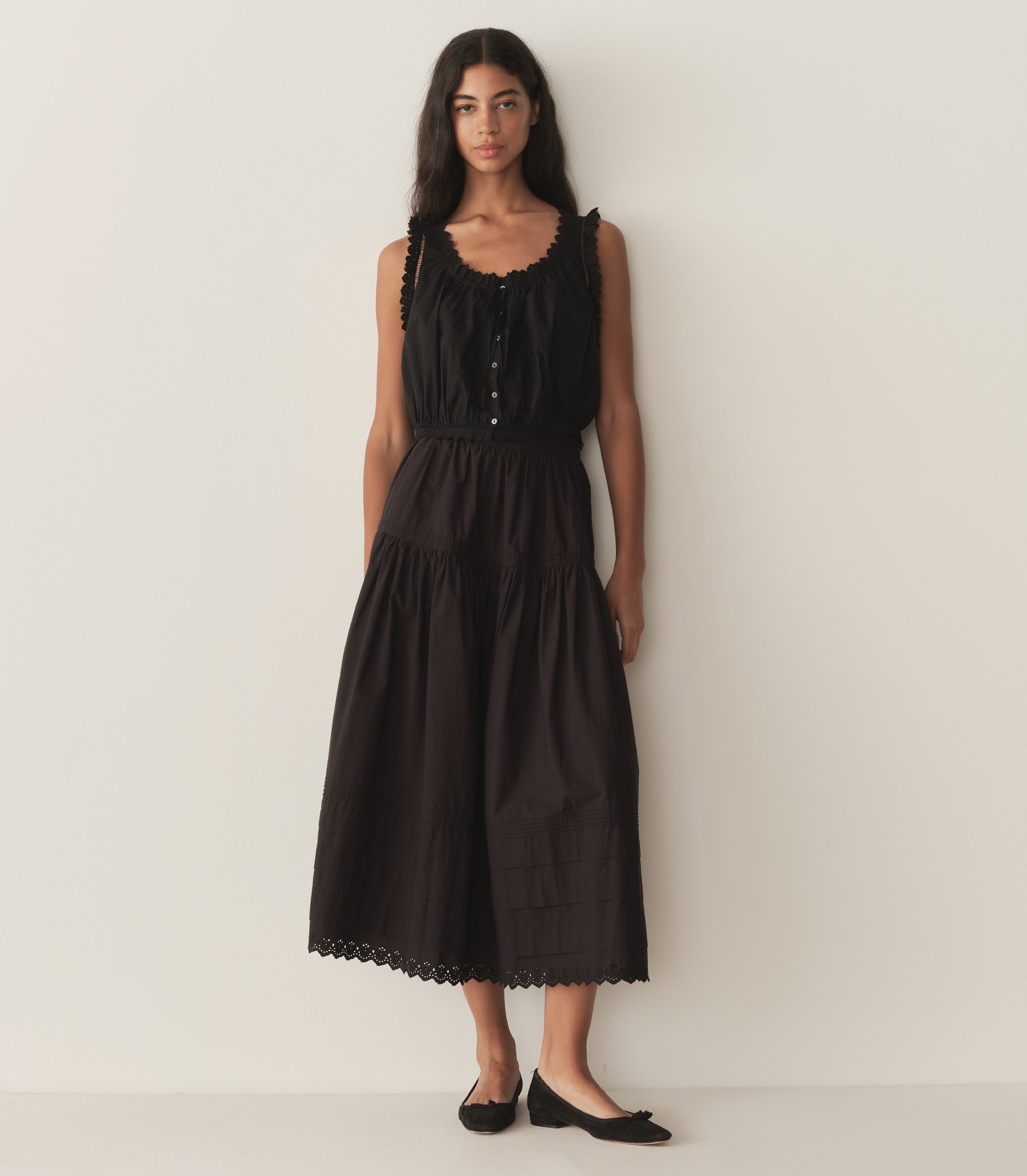 TRAVELER TOP -- BLACK view 5