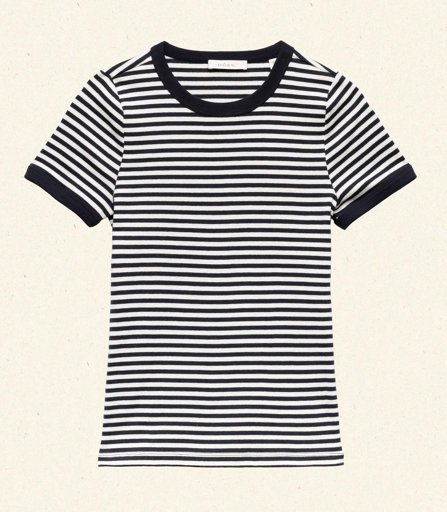 HMD -- VIVI TEE -- NAVY NANTUCKET STRIPE