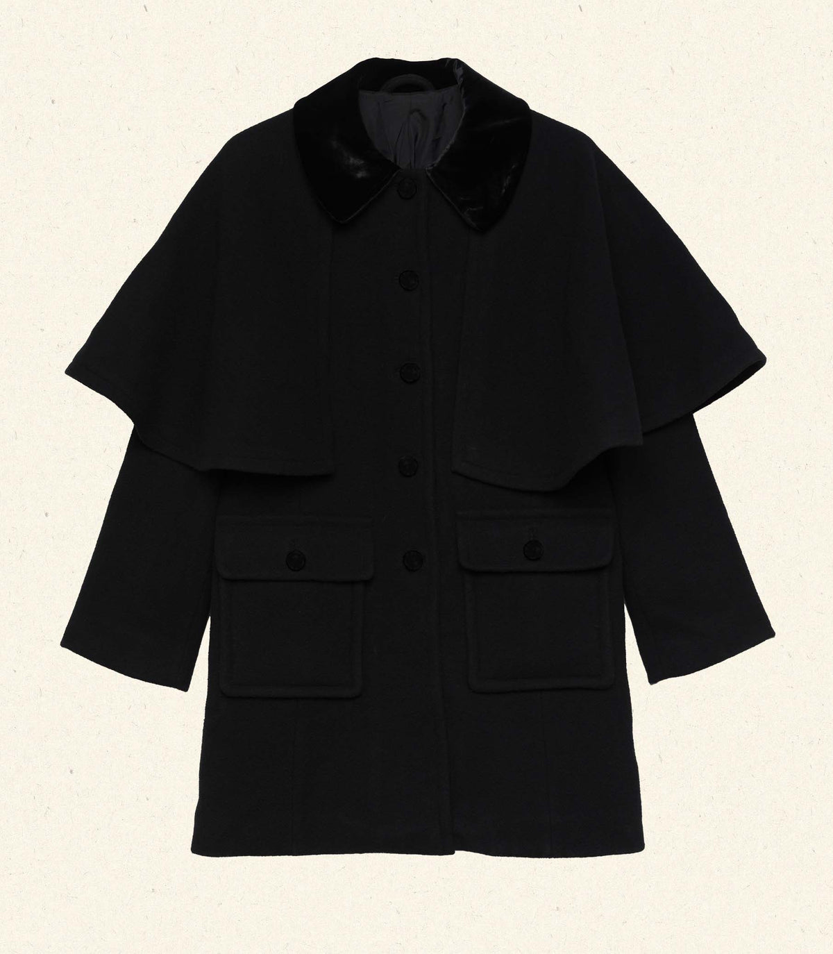 HMD -- WATSON COAT -- BLACK
