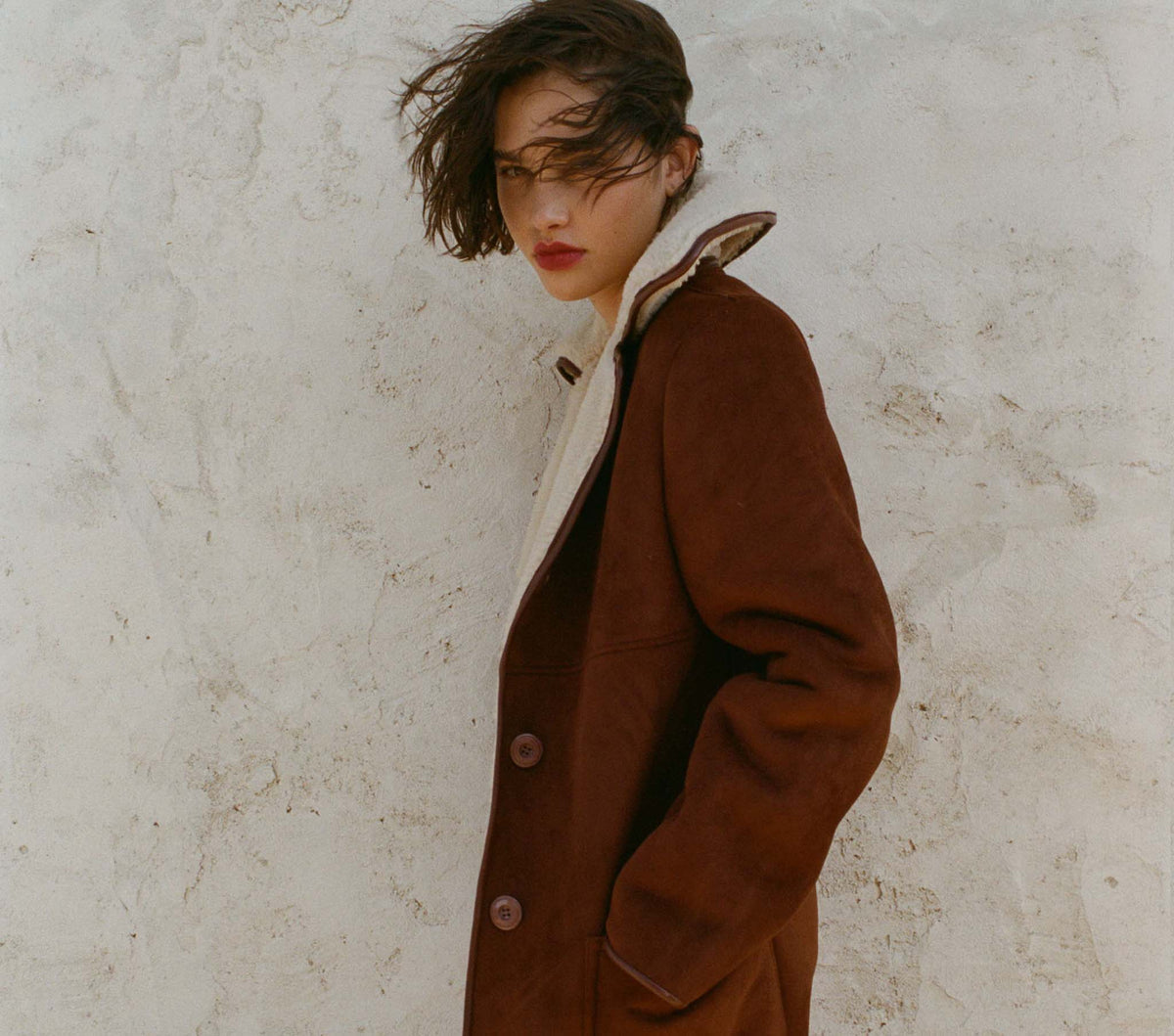 HMD -- WOODLAND COAT -- SADDLE