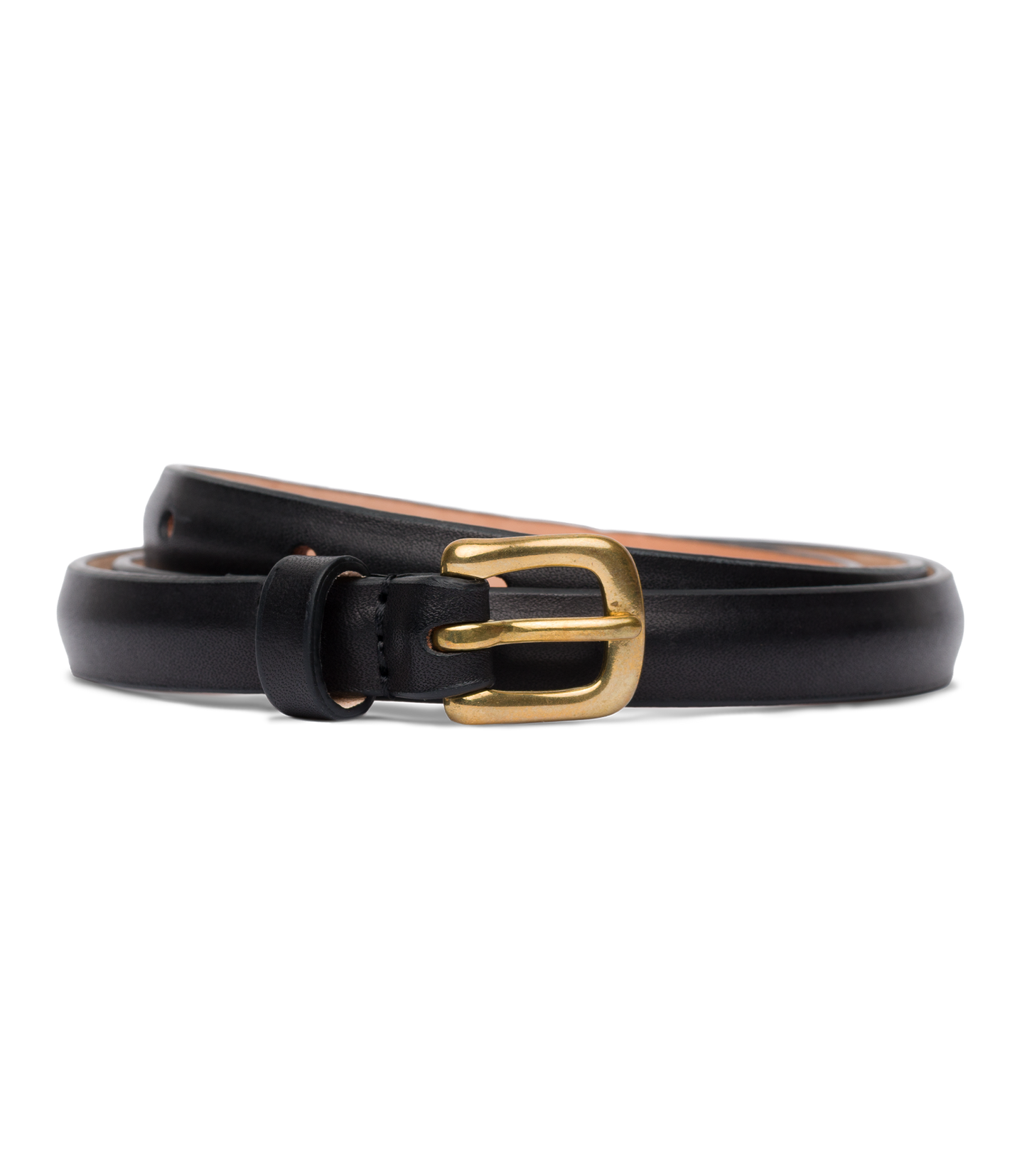 ZAZA BELT -- BLACK NAPPA