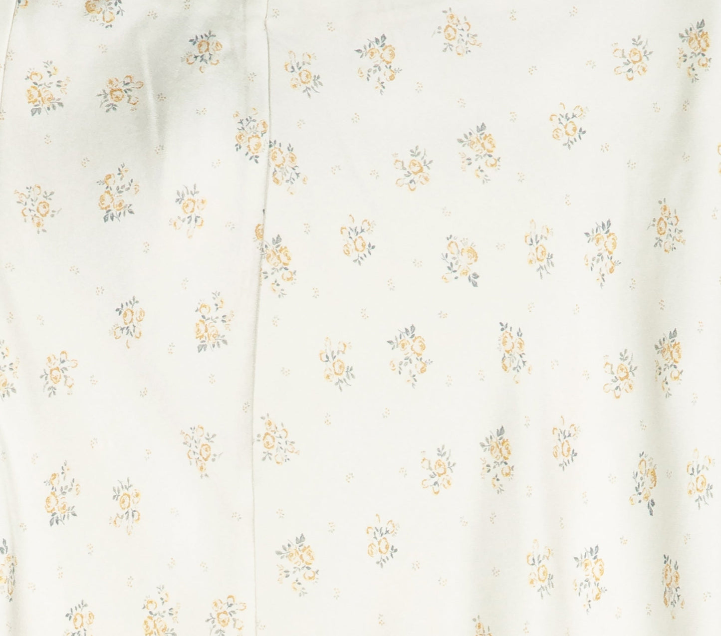 HMD -- CYPRESS DRESS -- WHITE & YELLOW O'HARA PRINT