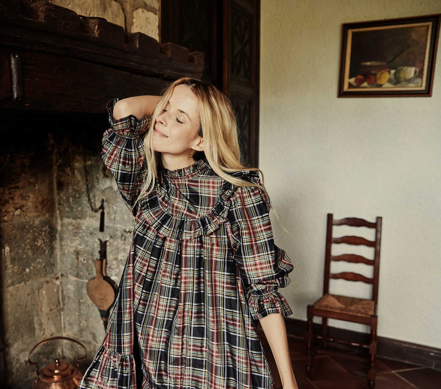 HMD -- BROMLEY DRESS -- ALCOTT PLAID