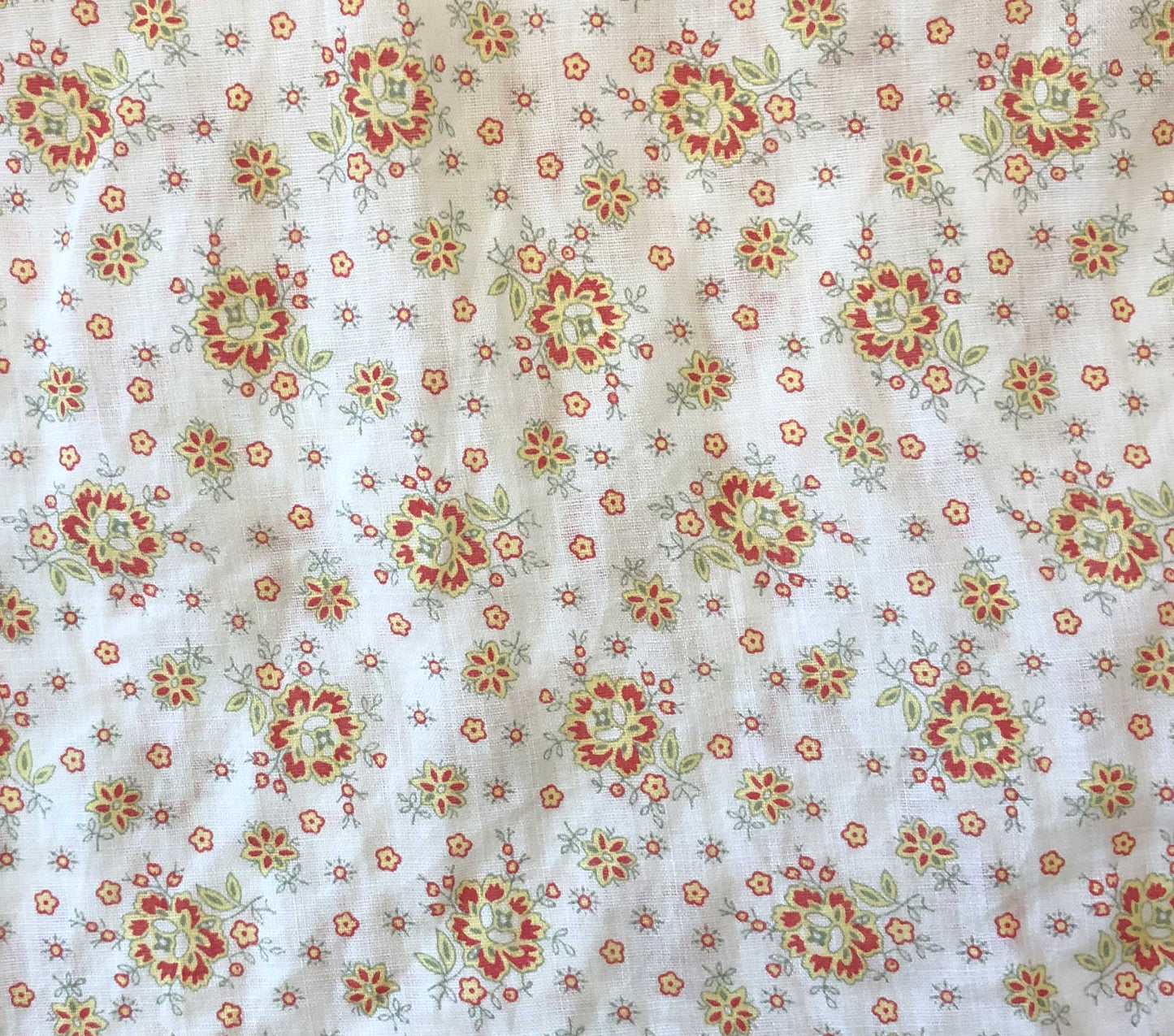 HMD -- THAMES TOP -- ALABASTER COUNTRYSIDE CALICO