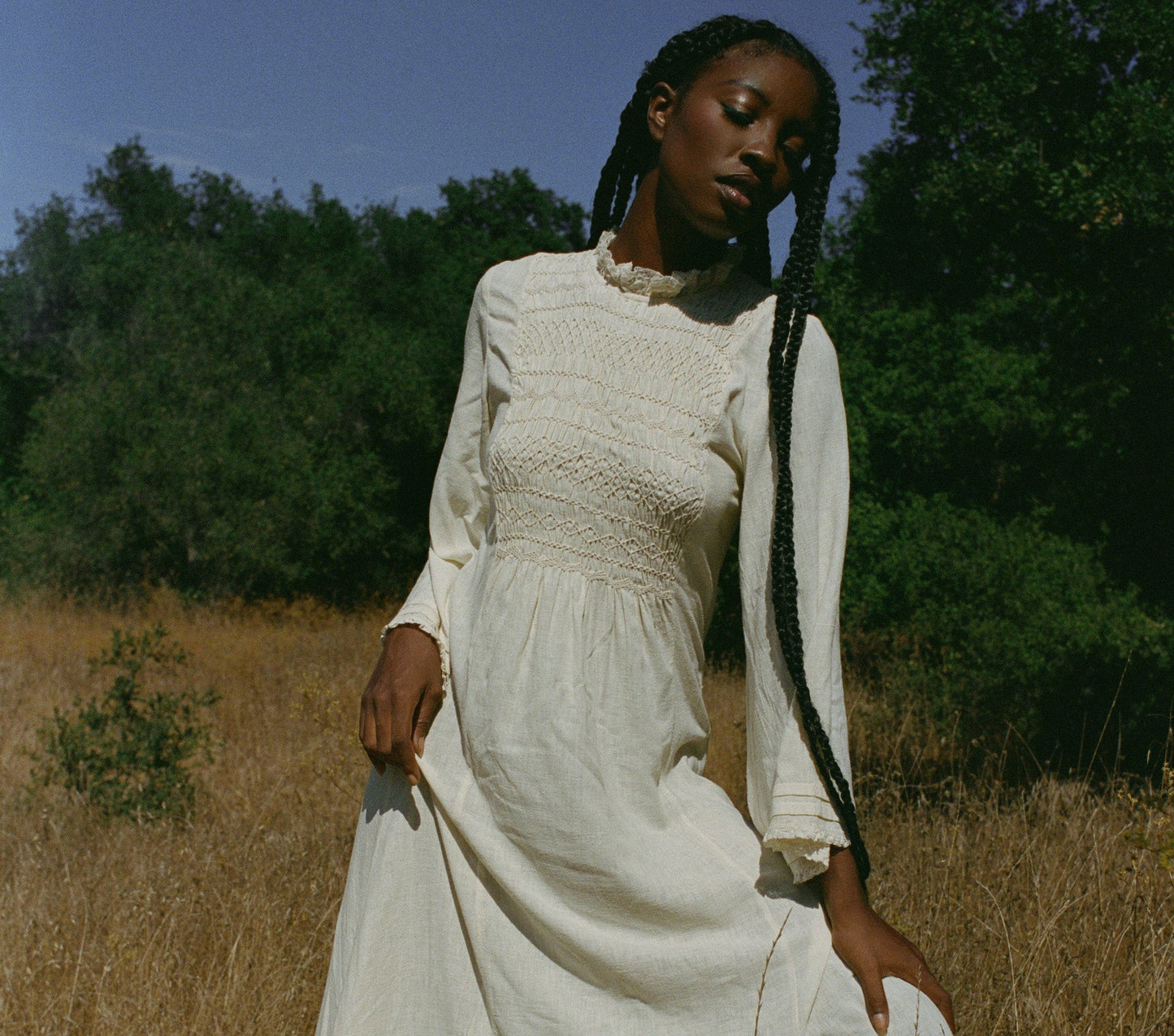 HMD -- ALUCIA DRESS -- PARCHMENT