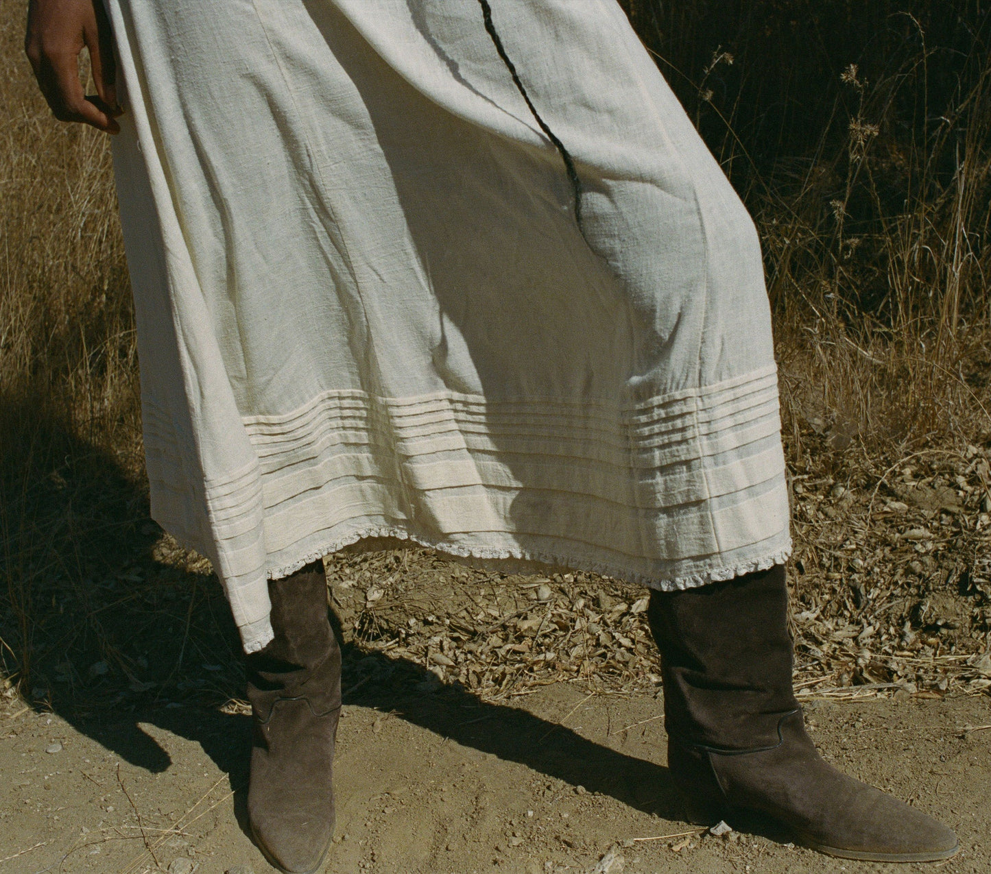 HMD -- ALUCIA DRESS -- PARCHMENT