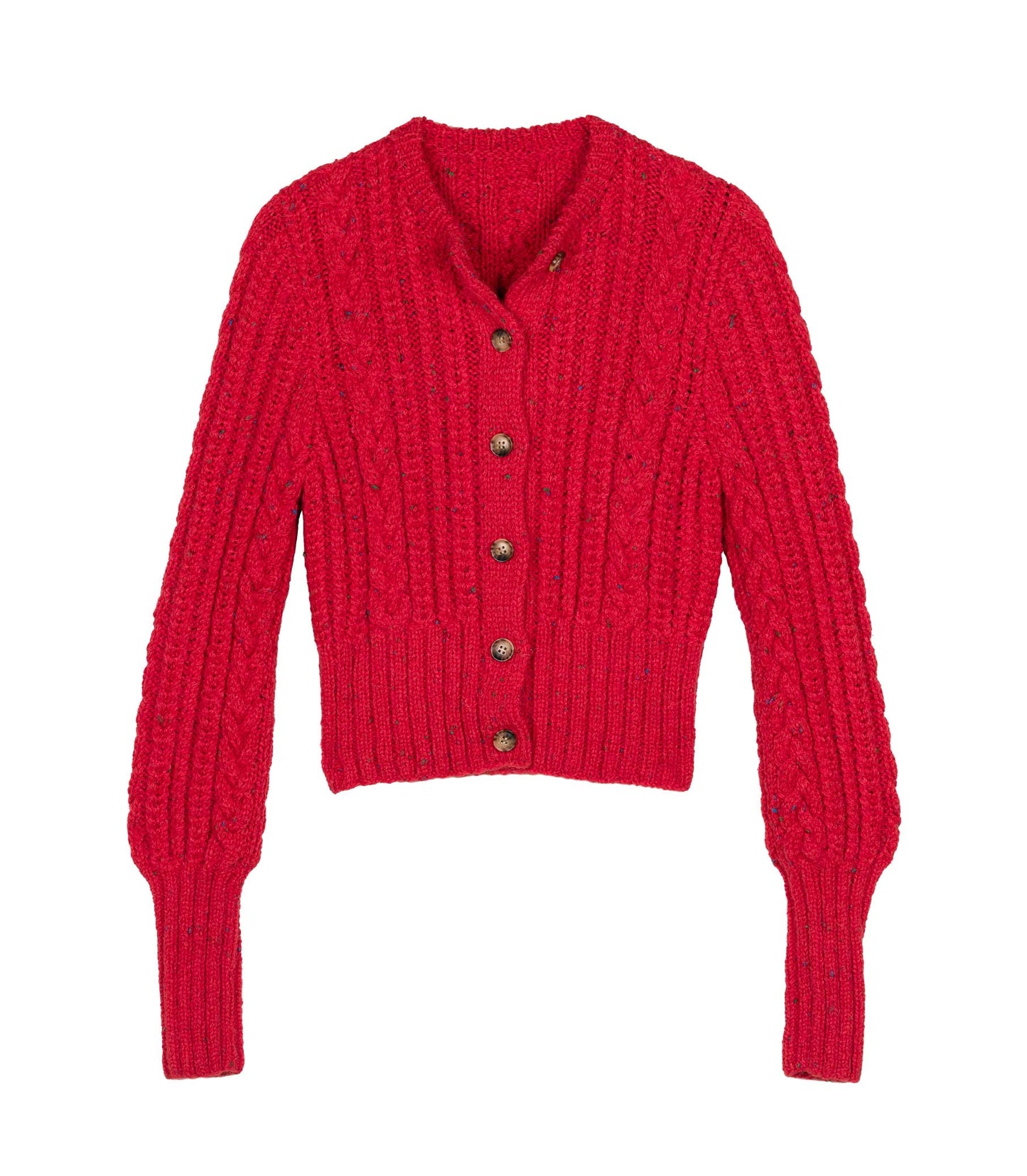 HMD -- AUDREY CARDIGAN -- RED SUMAC