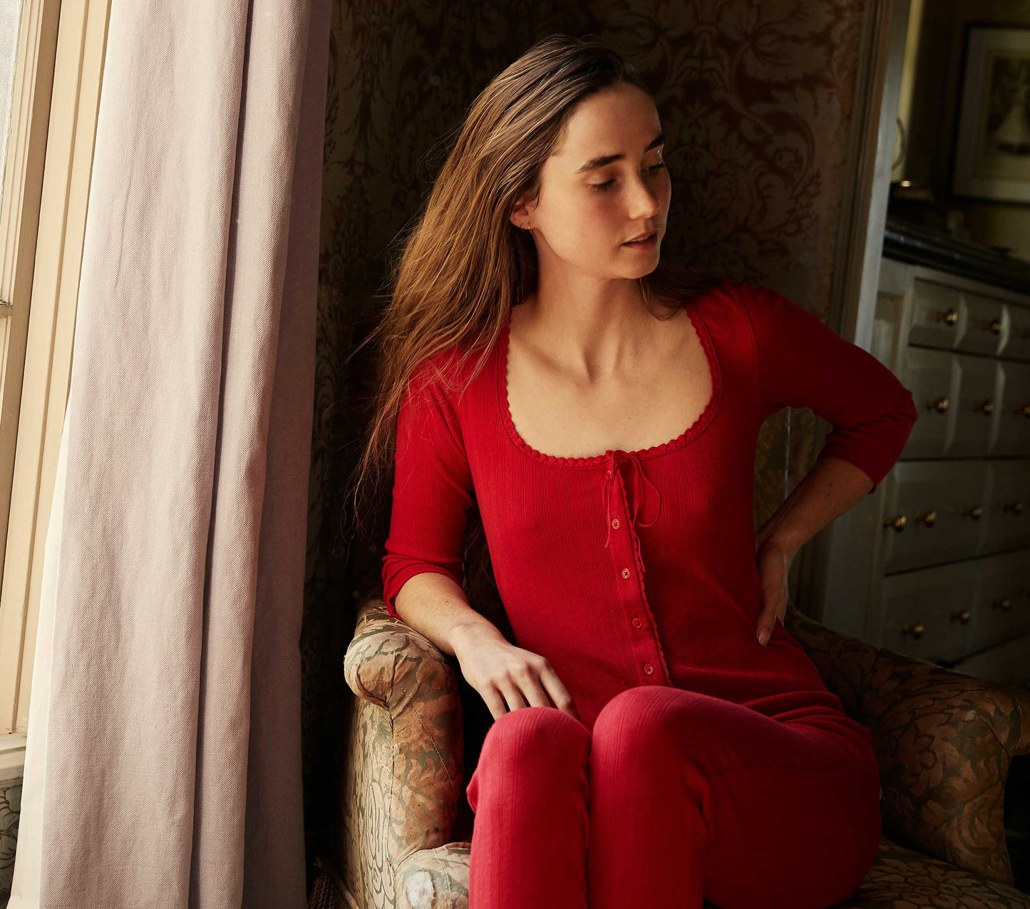 HMD -- BESSIE SUIT -- CERISE