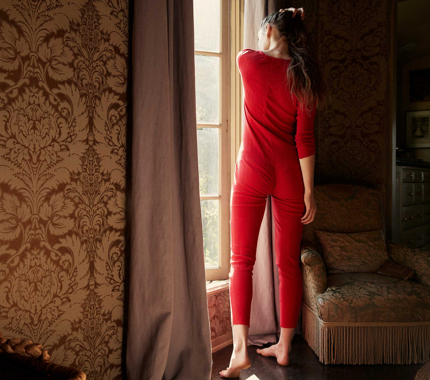 HMD -- BESSIE SUIT -- CERISE