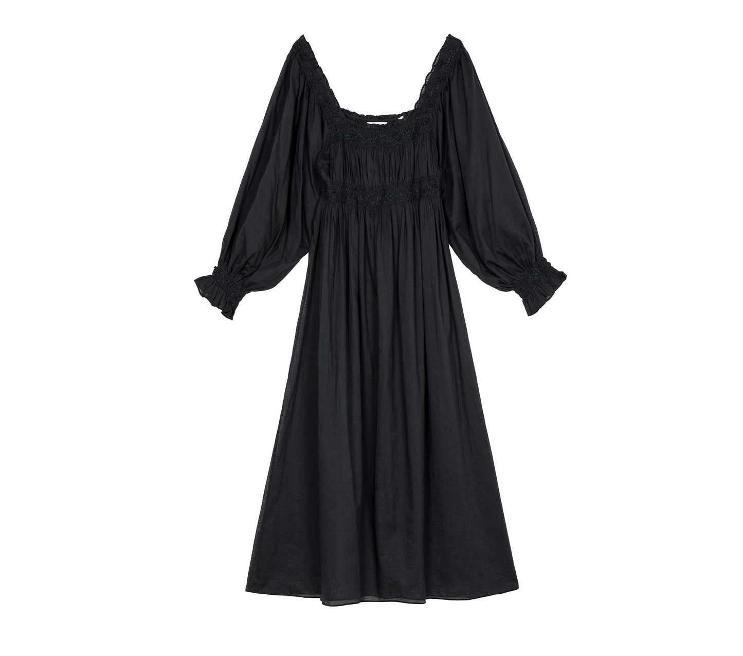 HMD -- CATRINETTE NIGHTGOWN -- BLACK
