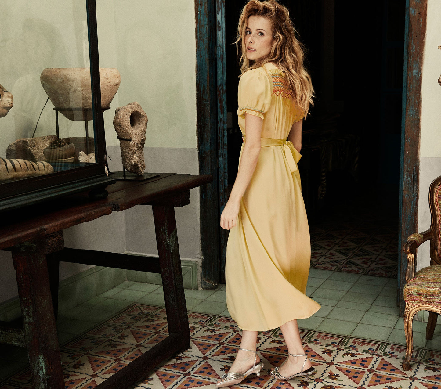 HMD -- CASTALIA DRESS -- SUNFADED YELLOW