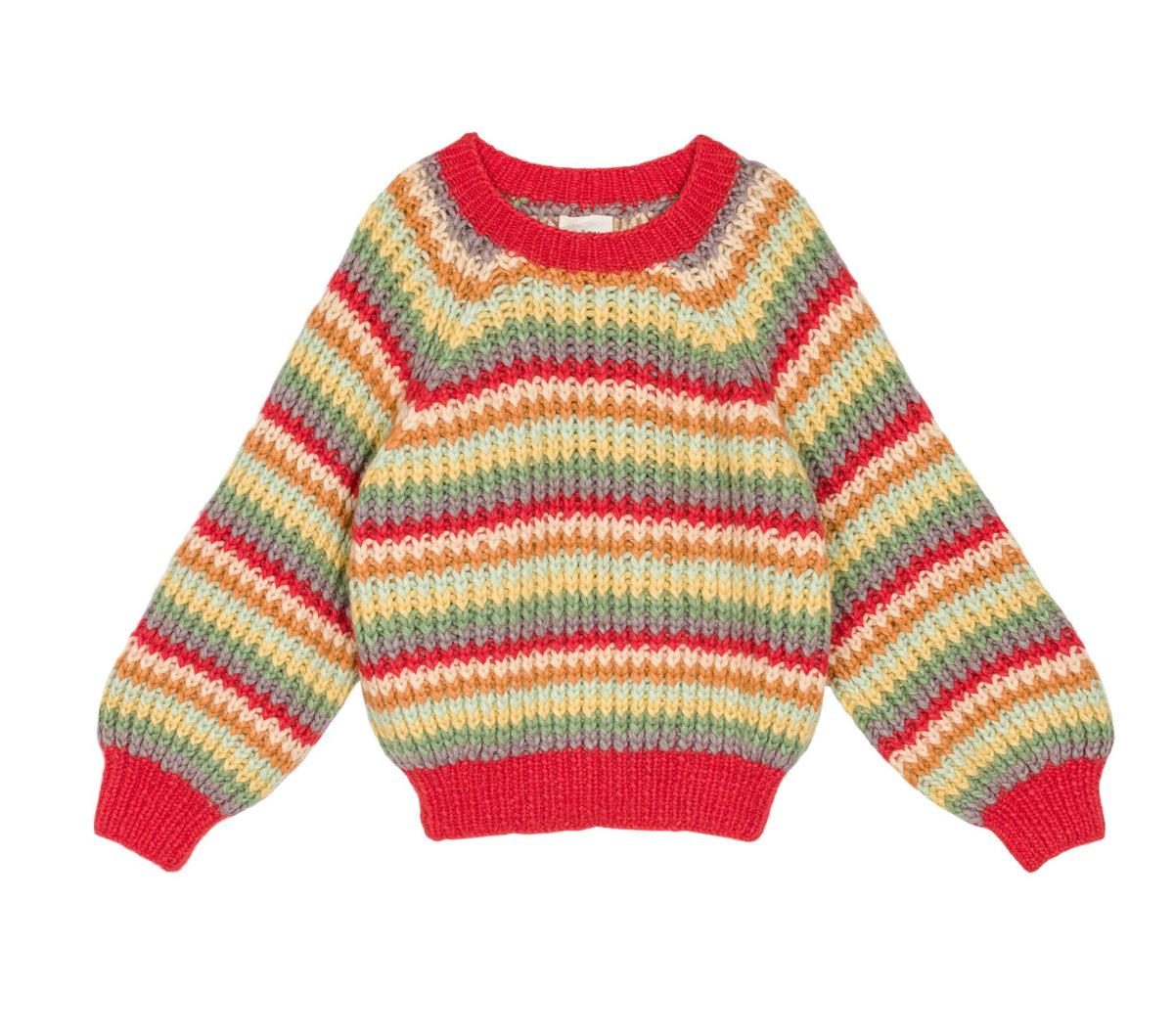 HMD -- FIELD SWEATER -- RAINBOW KNIT