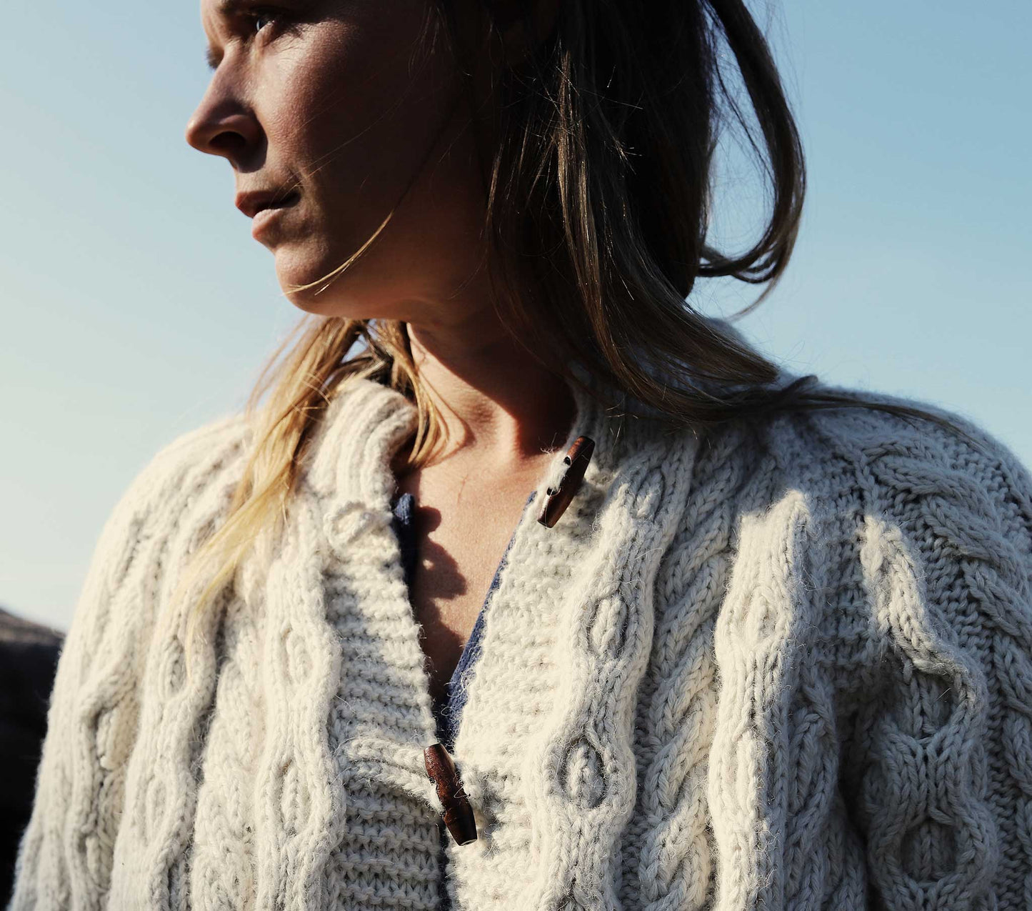 HMD -- BRIGHTON CARDIGAN SWEATER -- CREAM